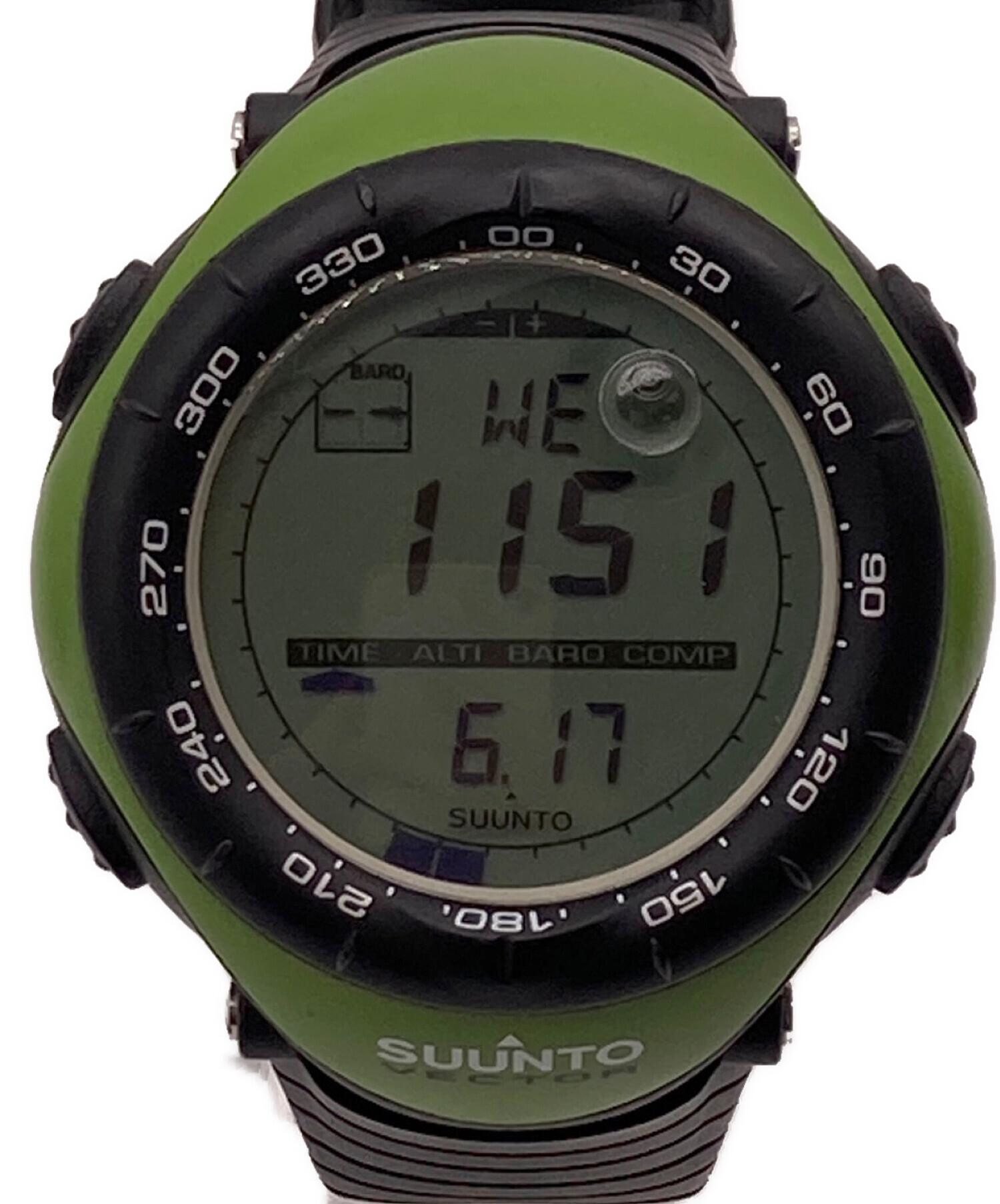 中古・古着通販】SUUNTO (スント) デジタルウォッチ グリーン