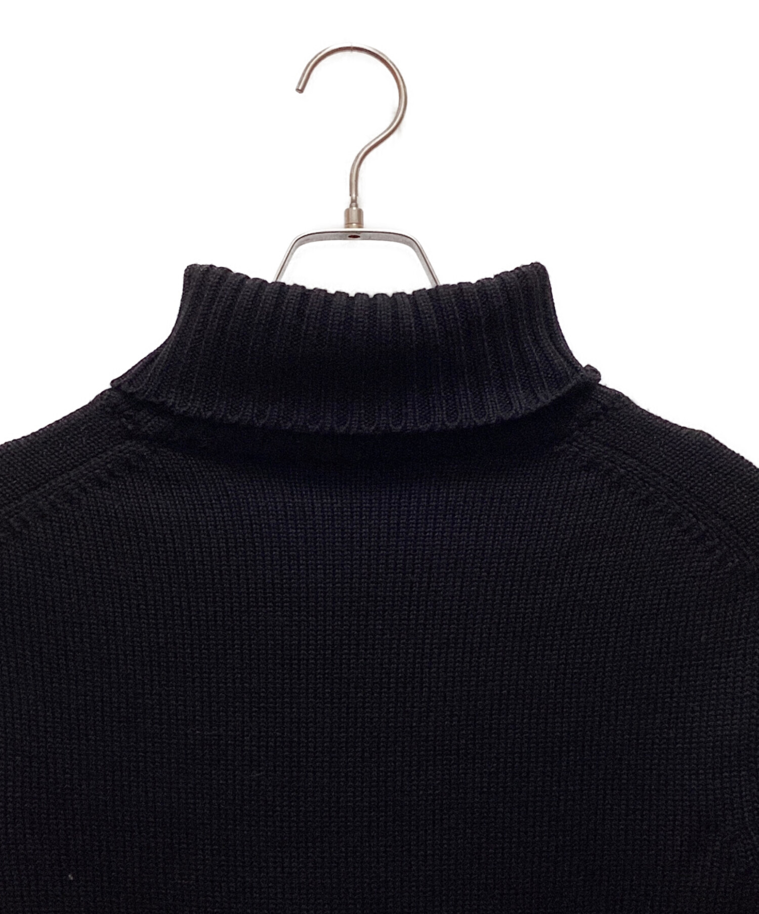 レトロ/ジャンク・昭和・平成？【中古】黒いタートルネックマネキンNo2 中古・古着通販】Zanone (ザノーネ) 5ゲージウールソリッド
