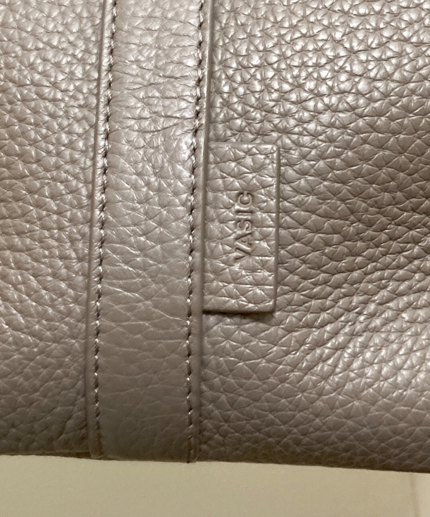 中古・古着通販】VASIC (ヴァジック) ボンドシュリンクレザー巾着