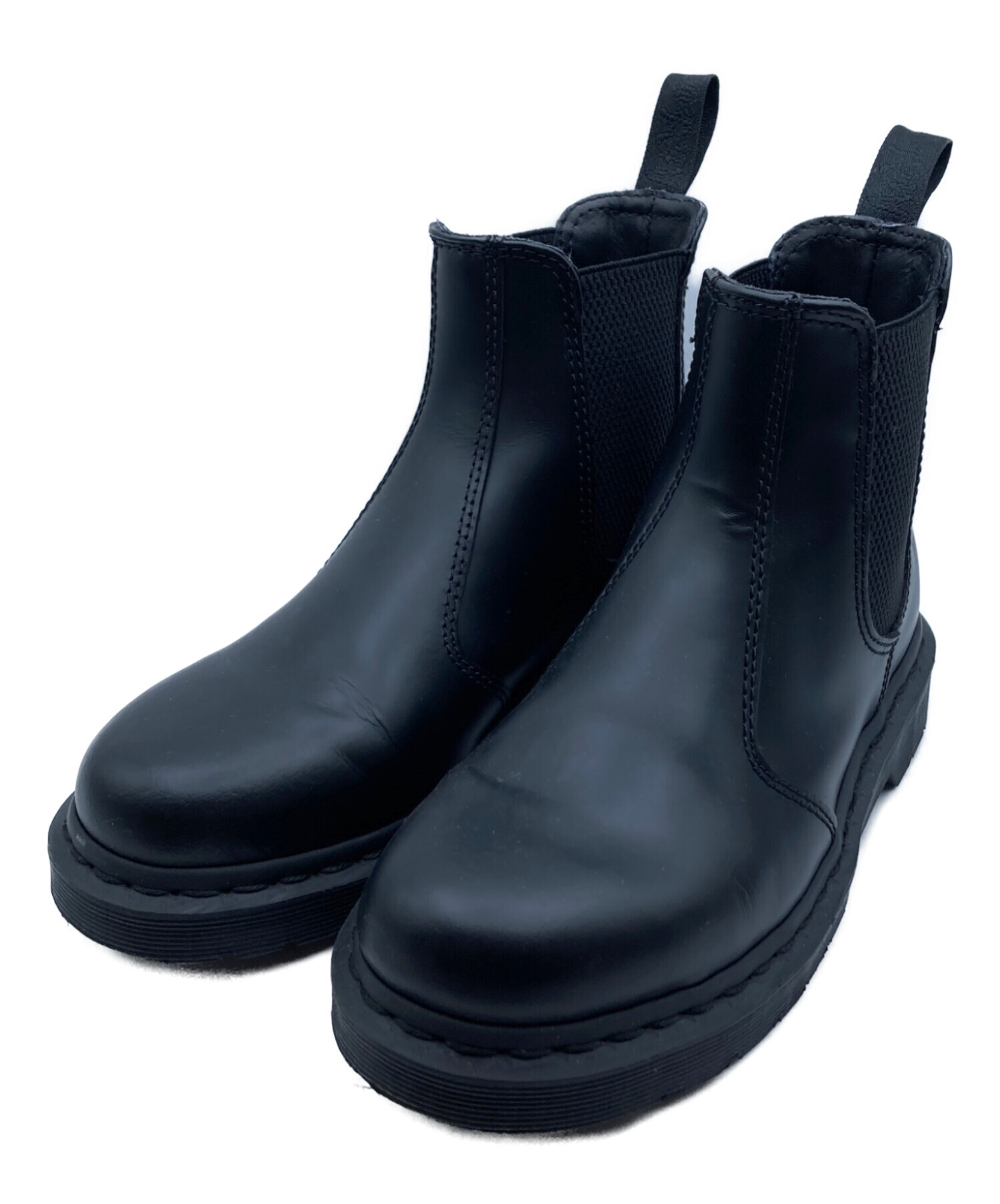 未使用品　Dr. Martens ブラック チェルシーブーツ　サイドゴア　24 中古・古着通販】Dr.Martens (ドクターマーチン) チェルシー ブーツ