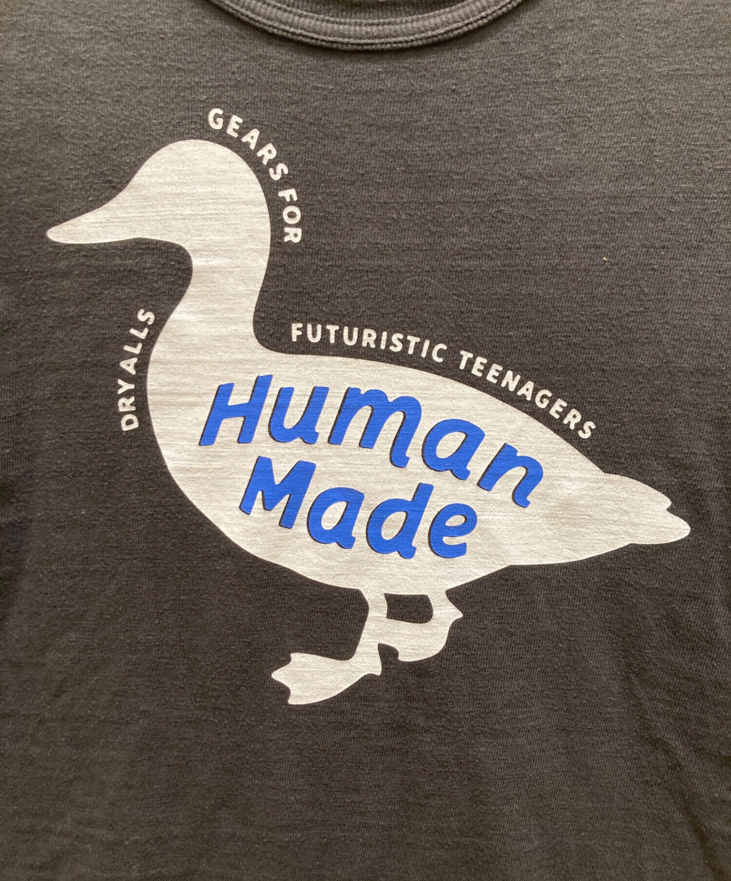 HUMAN MADE ヒューマンメイド アヒル イラスト 総柄 ジャケット 中古・古着通販】HUMAN MADE (ヒューマンメイド) アヒルプリントT