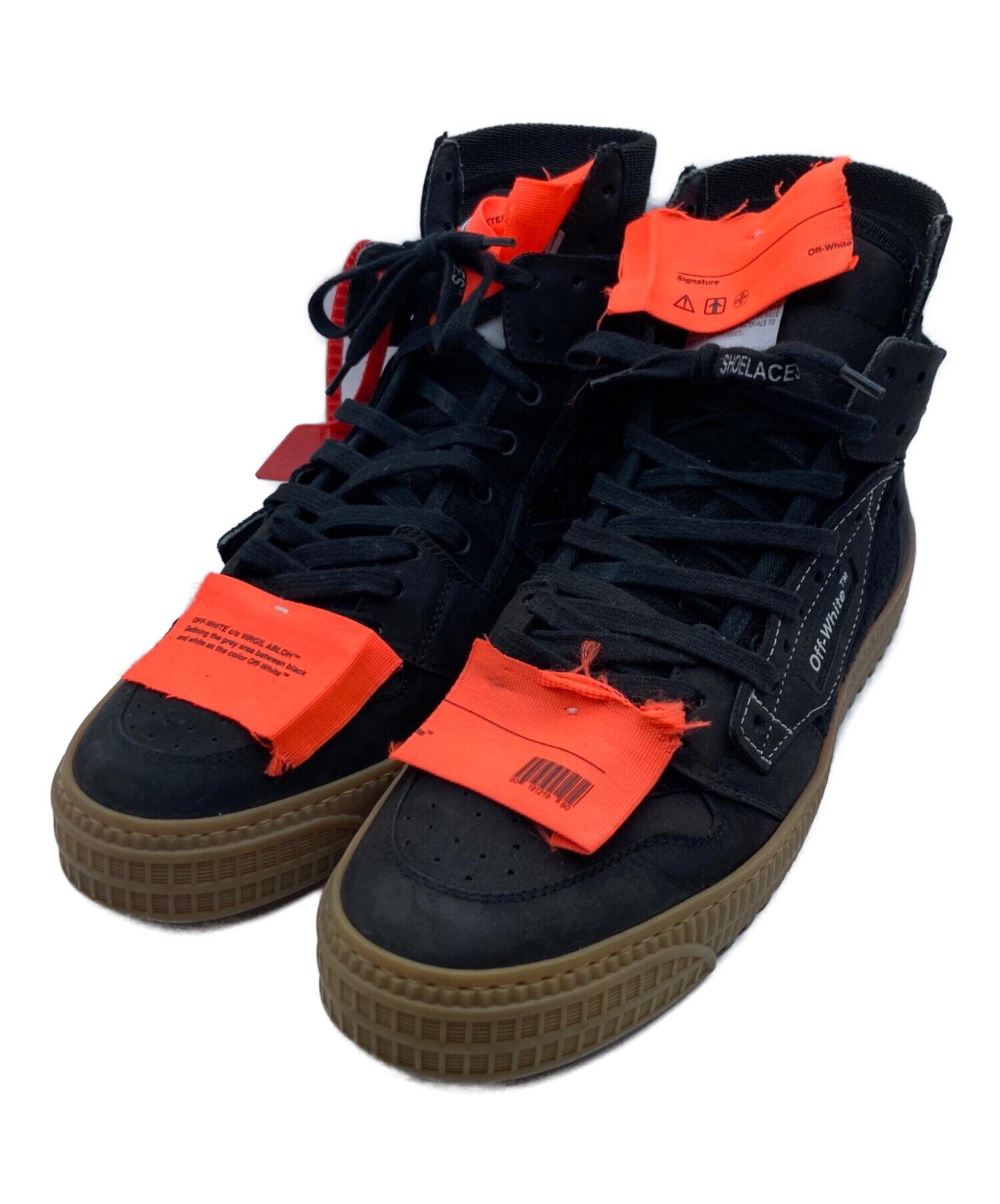 中古・古着通販】OFFWHITE (オフホワイト) ハイカットスニーカー