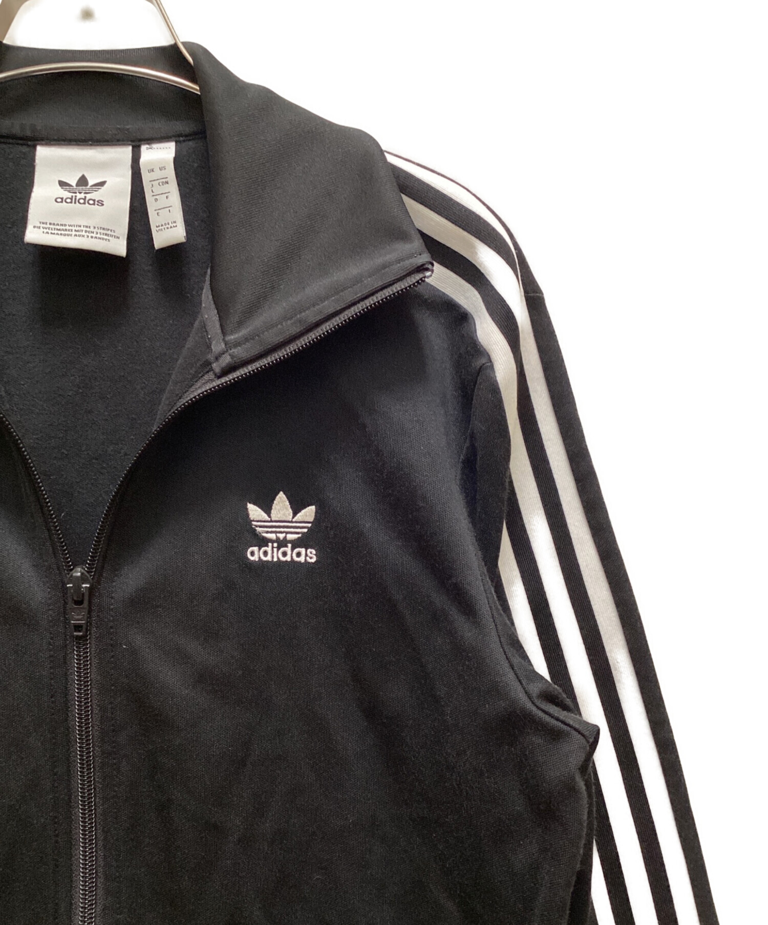 中古・古着通販】adidas (アディダス) トラックジャケット ブラック