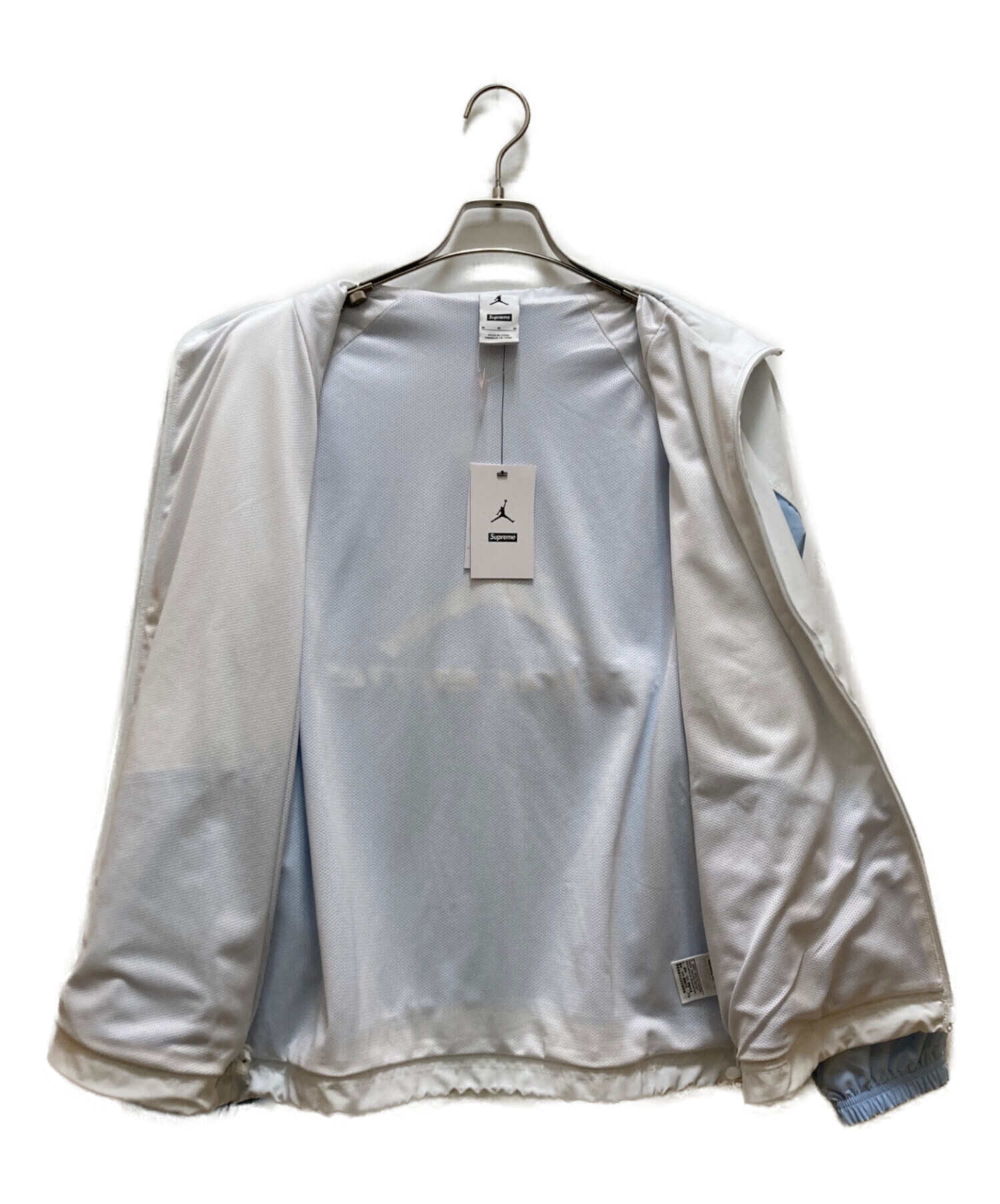 【名作】Supreme Jordan コラボ トラックジャケット M バックロゴ 中古・古着通販】JORDAN (ジョーダン) SUPREME (シュプリーム) コラボ