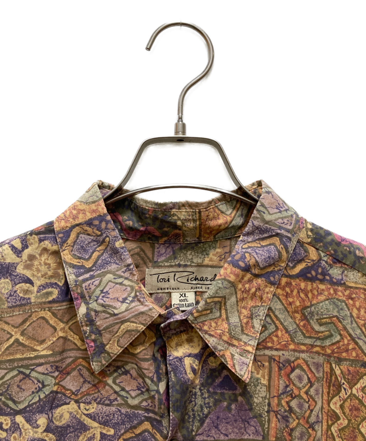 中古・古着通販】toni richard (トリ・リチャード) 総柄シャツ 中古・古着通販】toni richard (トリ・リチャード) 総柄シャツ