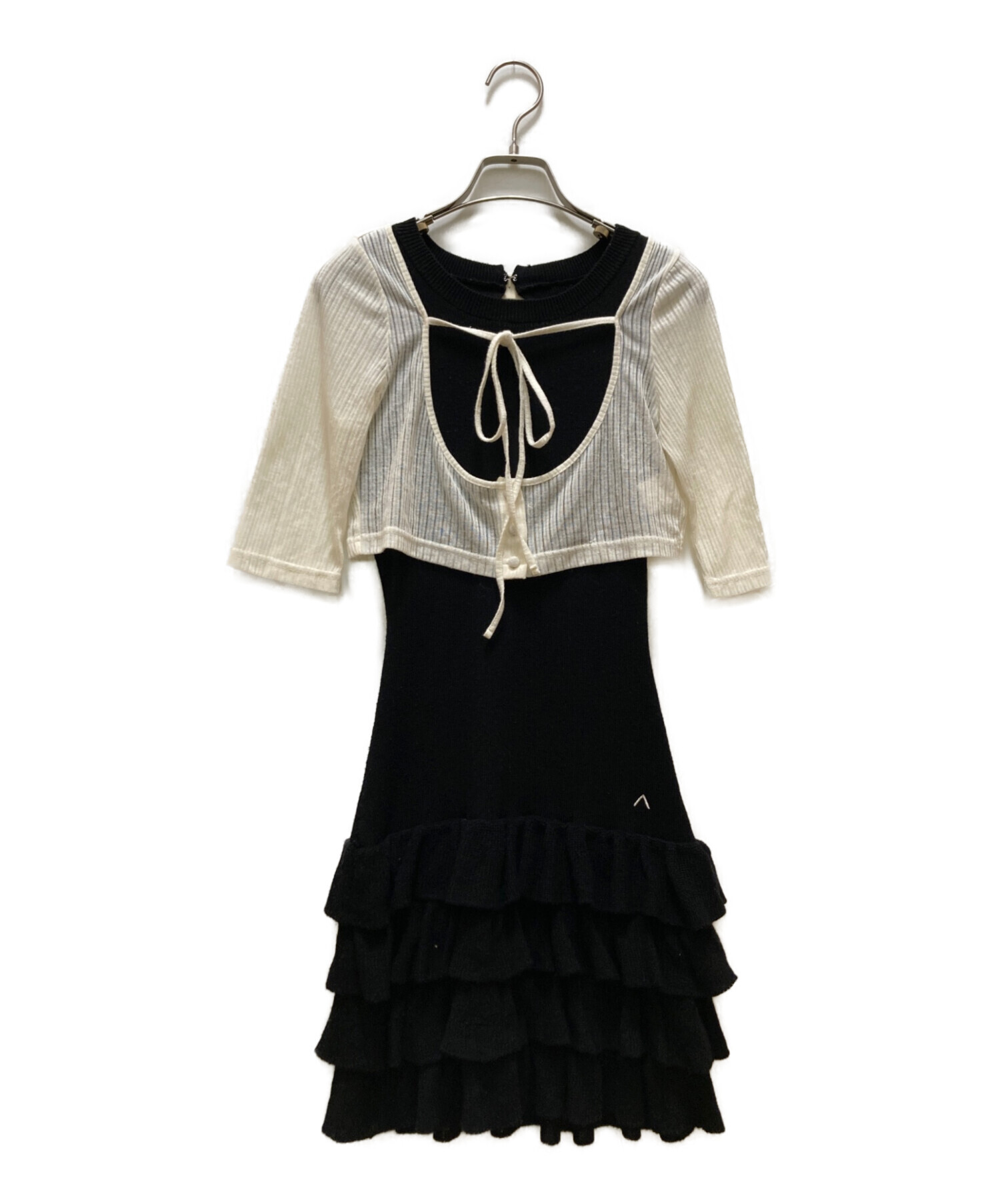 中古・古着通販】AND MARY (アンドマリー) Sophia frill set dress