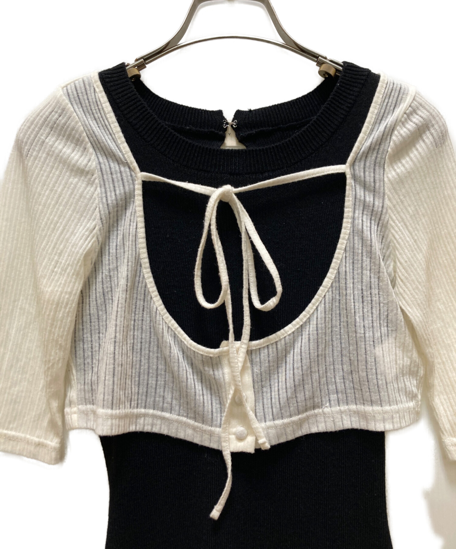 中古・古着通販】AND MARY (アンドマリー) Sophia frill set dress