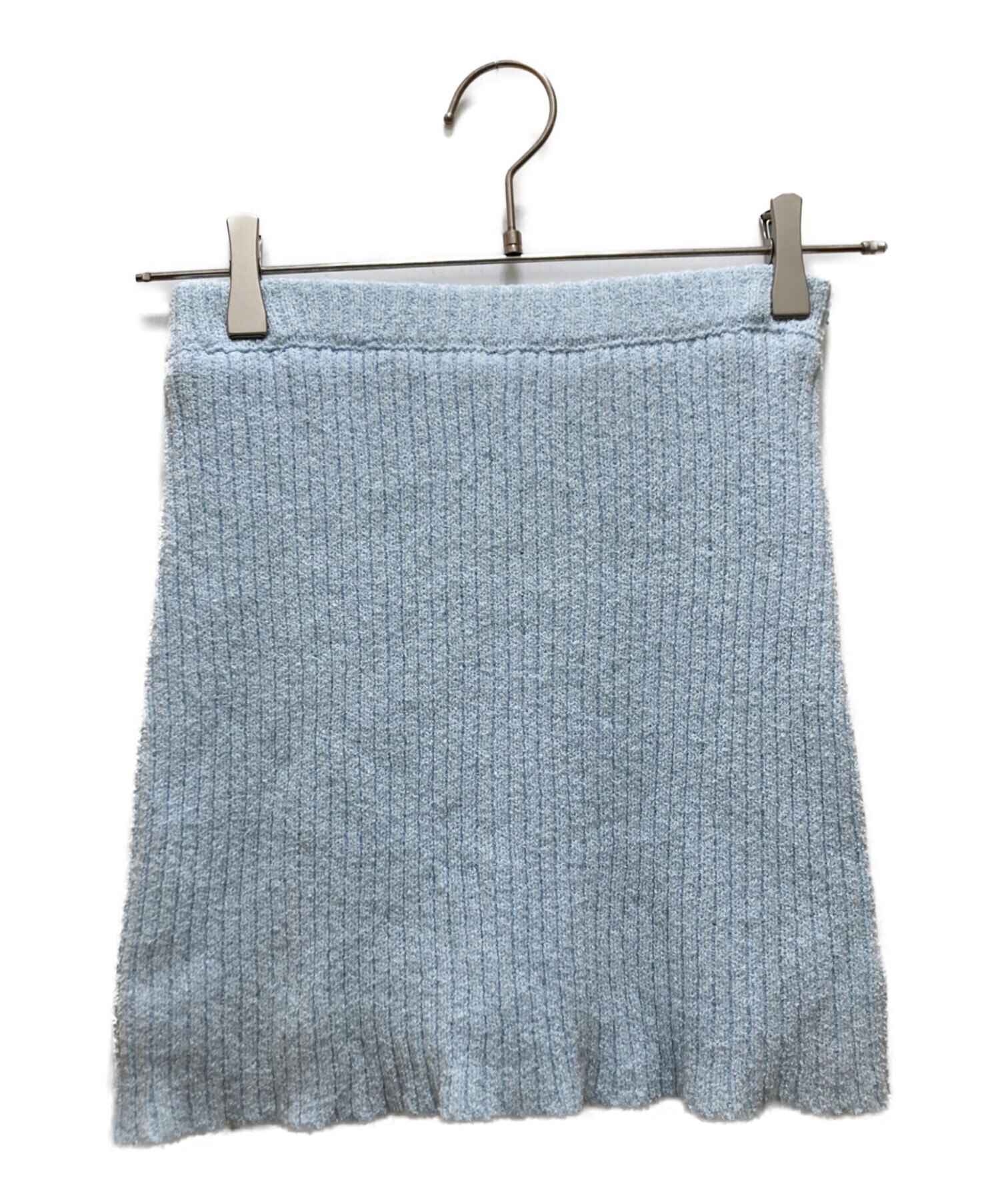 中古・古着通販】AND MARY (アンドマリー) Evelyn knit set up ブルー