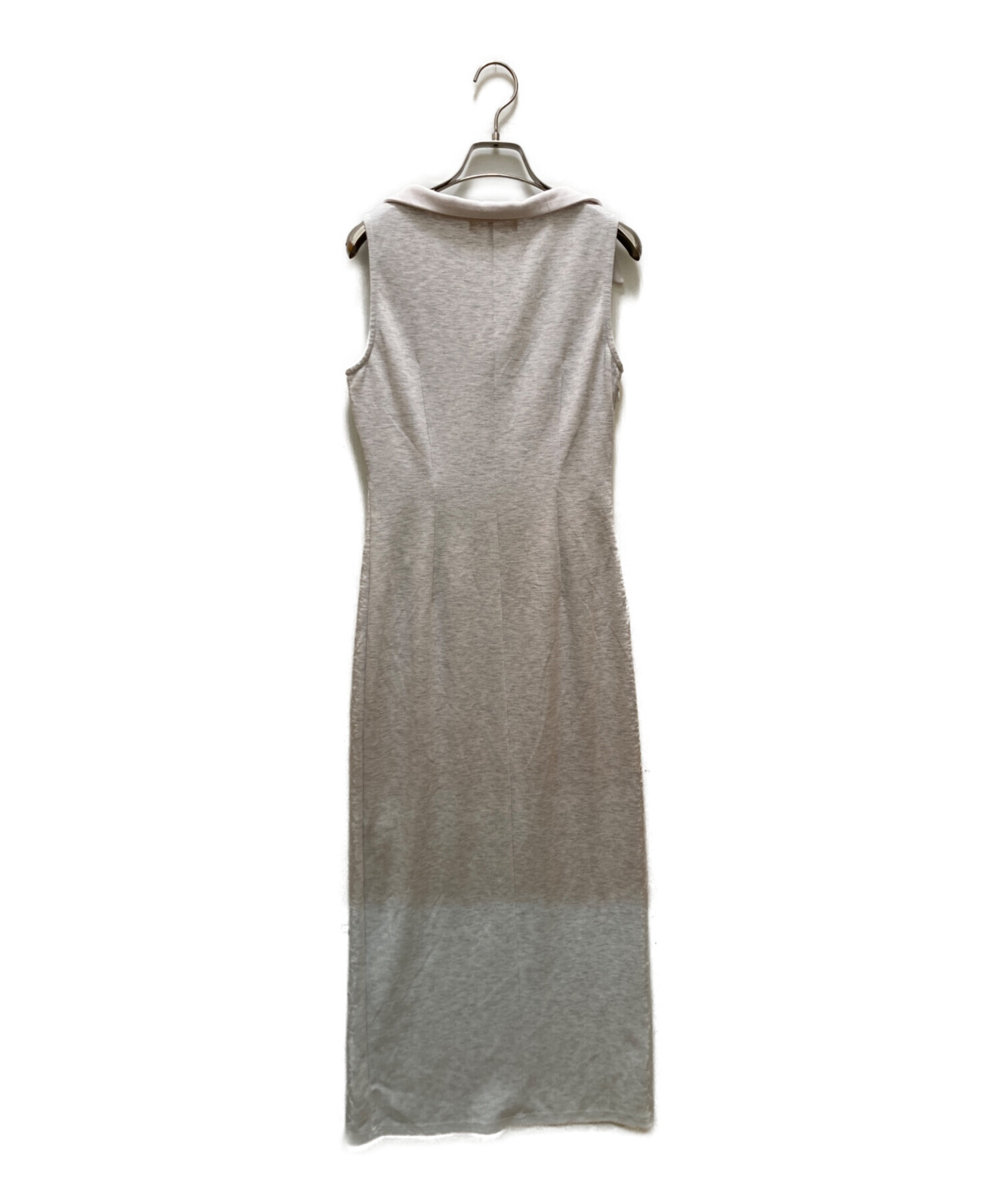 中古・古着通販】and mary (アンドマリー) Karen logo dress グレー