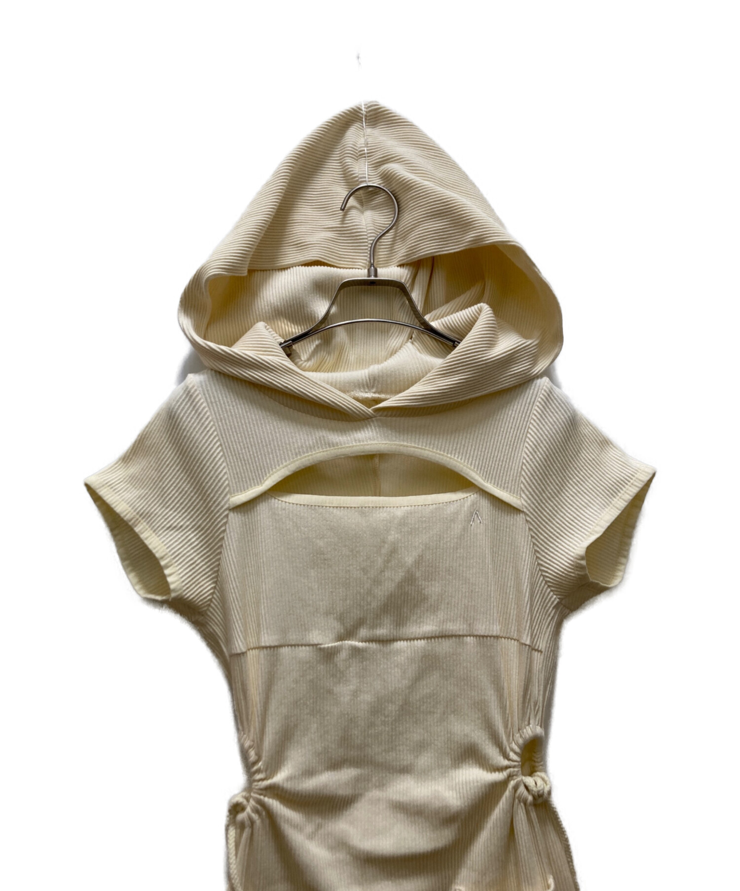 中古・古着通販】AND MARY (アンドマリー) Effie slit dress Ivory