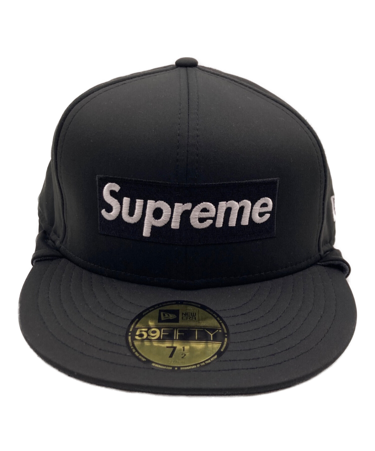 【オールドシュプリーム】レインドロップ雨柄帽子ボックスロゴ00sストリート古着 中古・古着通販】SUPREME (シュプリーム) New Era (ニューエラ