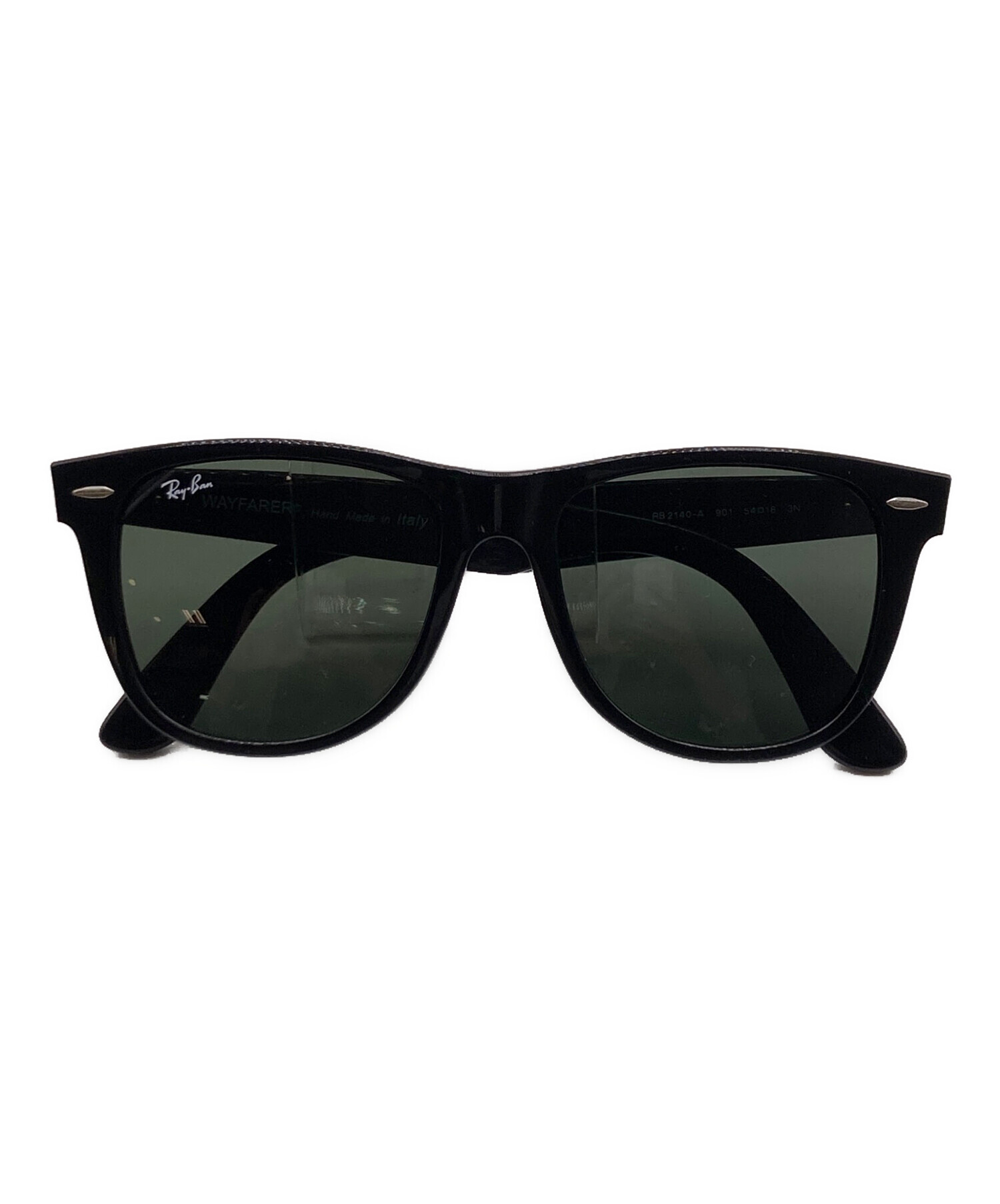 美品中古 Ray-Ban Wayfarer サングラス ブラック 中古・古着通販】RAY-BAN (レイバン) ウェイファーラー サングラス