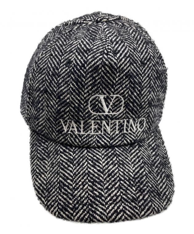 中古・古着通販】VALENTINO (ヴァレンティノ) ロゴツイードキャップ