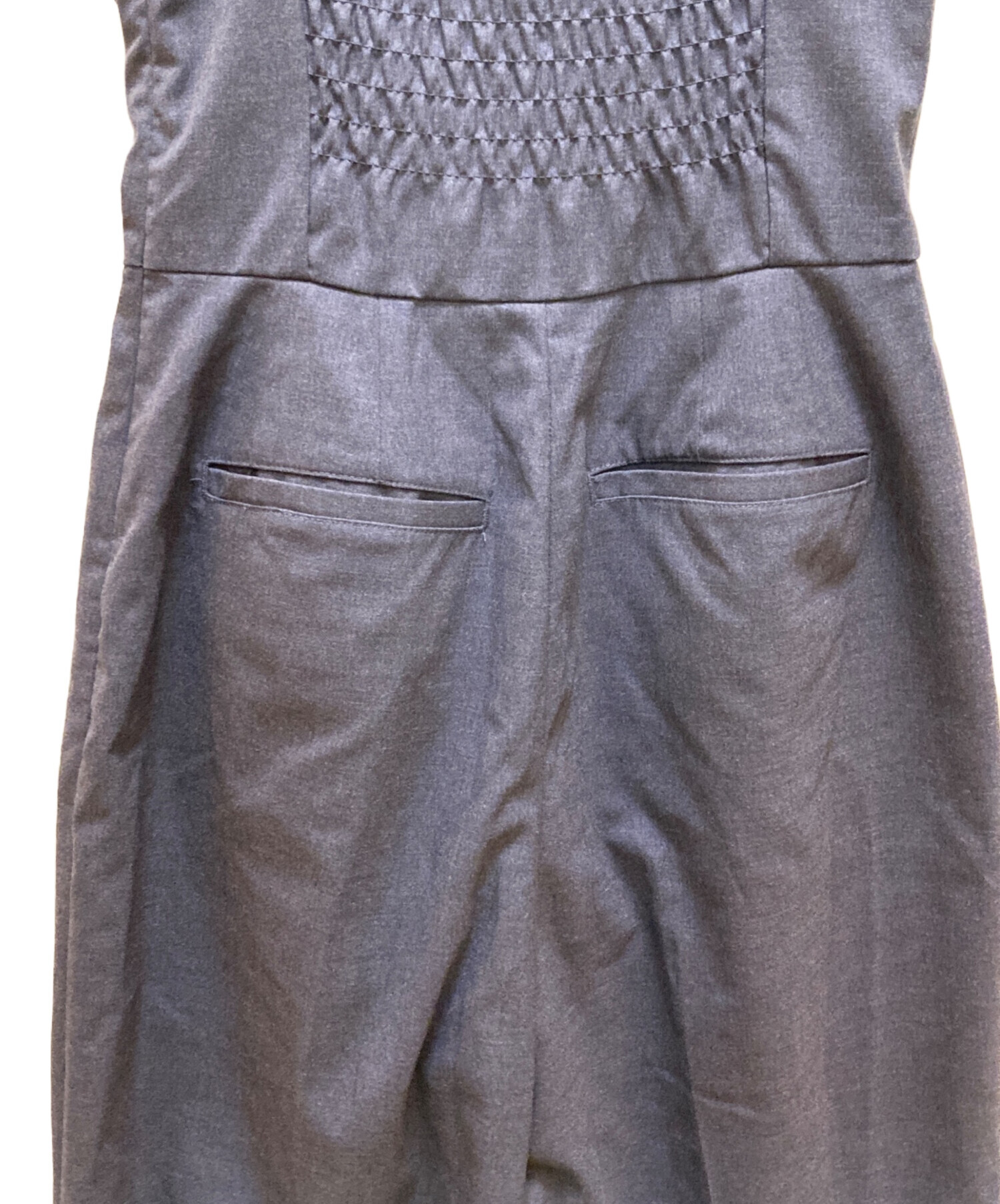 中古・古着通販】moussy (マウジー) TUCKED WAIST BARE オールインワン