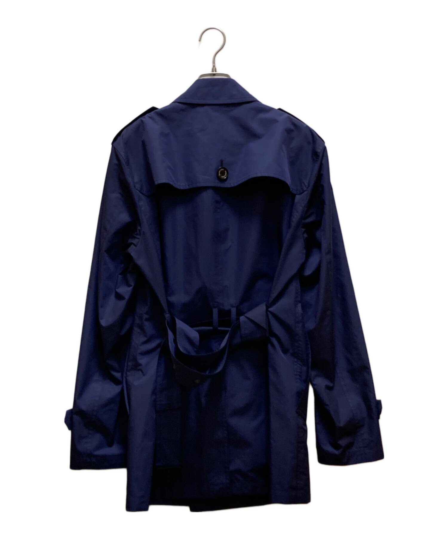 BLACK LABEL CRESTBRIDGE トレンチコートL ネイビー 中古・古着通販】BLACK LABEL CRESTBRIDGE (ブラックレーベル クレスト
