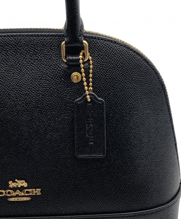 COACH 2WAYバッグ 中古・古着通販】COACH (コーチ) 2WAYバッグ ブラック｜ブランド・古着