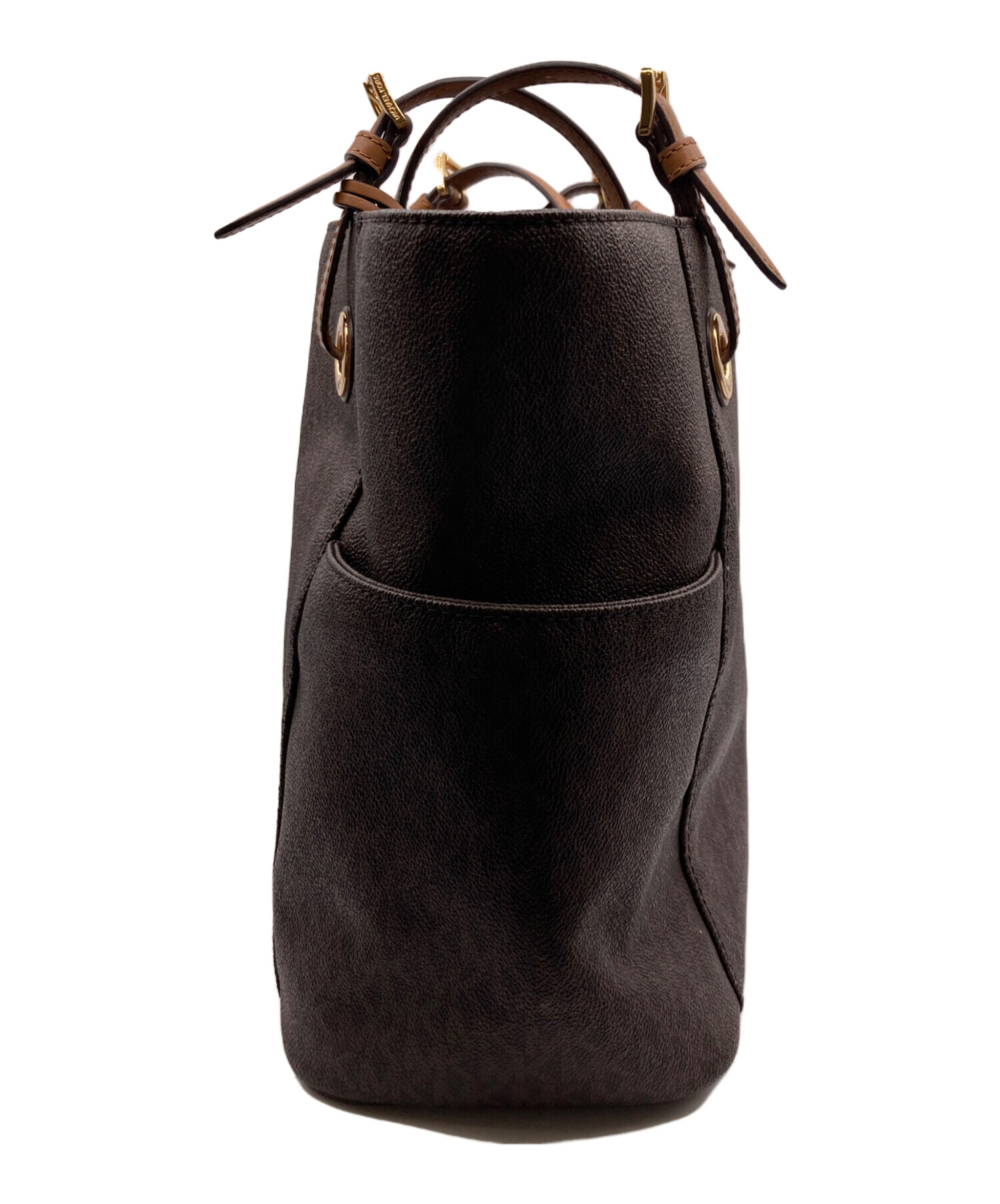 未使用品☆MICHAEL KORS シグネチャー 2way トートバッグ 中古・古着通販】MICHAEL KORS (マイケルコース) シグネチャートート