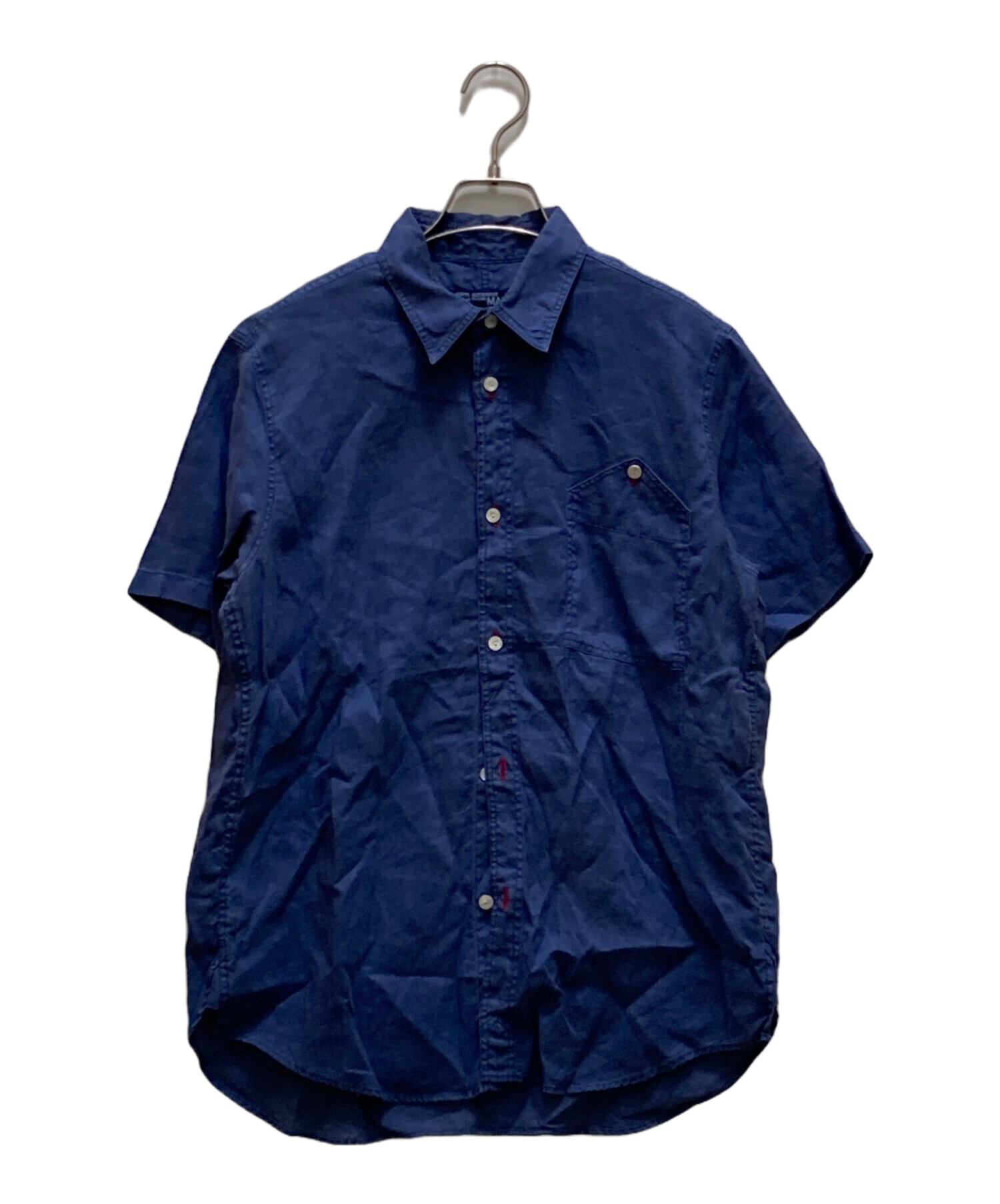 JUNYA WATANABE ネイビー リネン　ブルゾン　 S 中古・古着通販】COMME des GARCONS JUNYA WATANABE MAN (コム デ