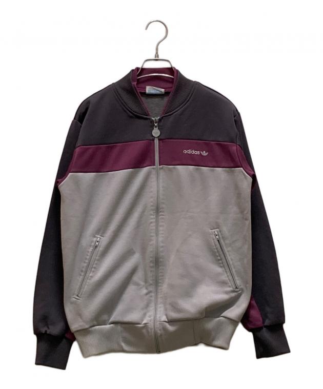 80s アディダス 古着　adidas 中綿入り トラックジャケット 短丈 中古・古着通販】adidas (アディダス) 80Sトラックジャケット グレー