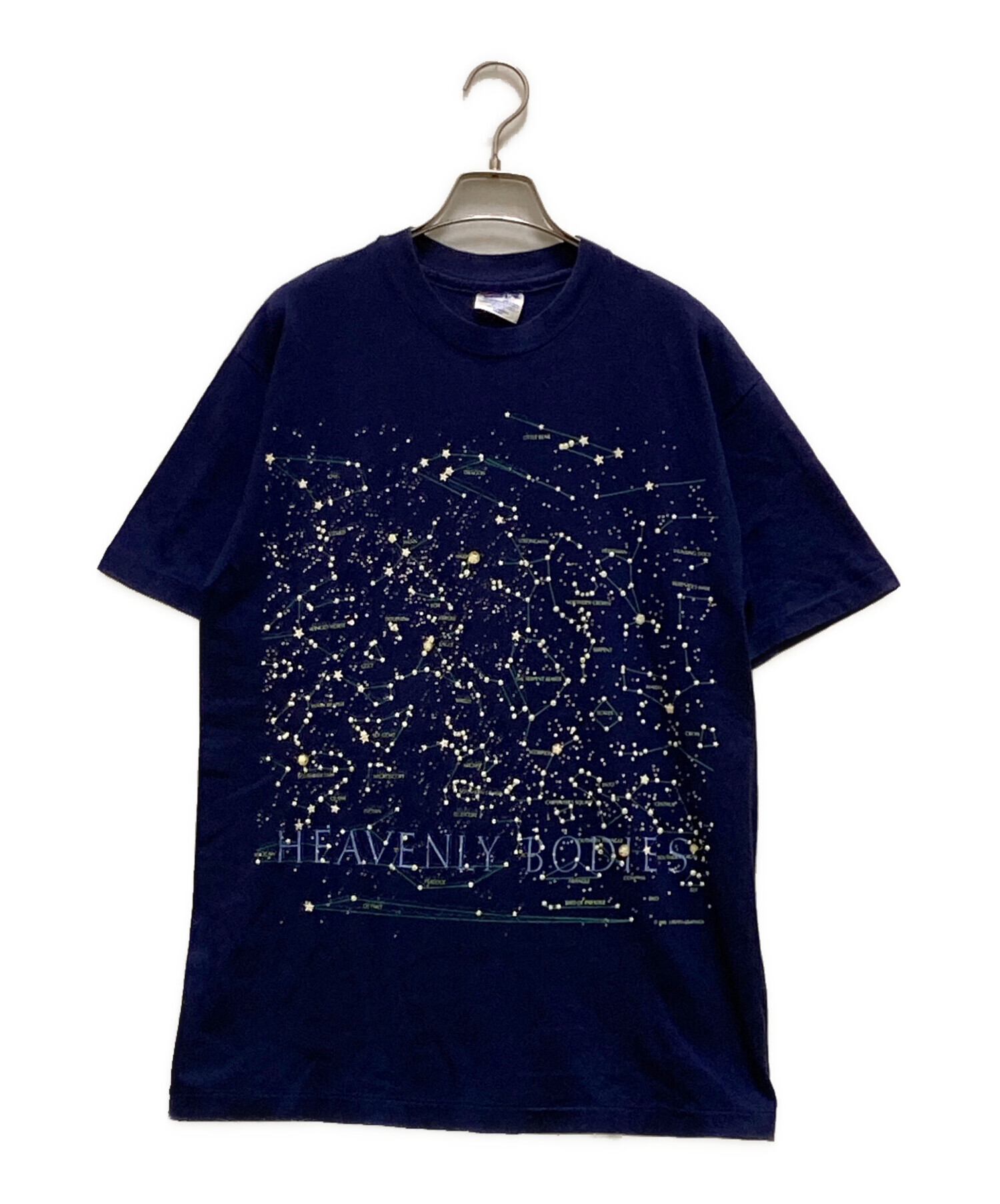 中古・古着通販】Hanes (ヘインズ) 90S 星座Tシャツ ブルー サイズ:M