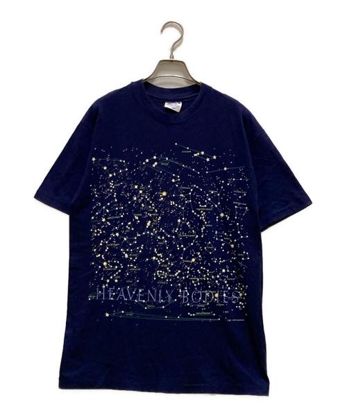 中古・古着通販】Hanes (ヘインズ) 90S 星座Tシャツ ブルー サイズ:M