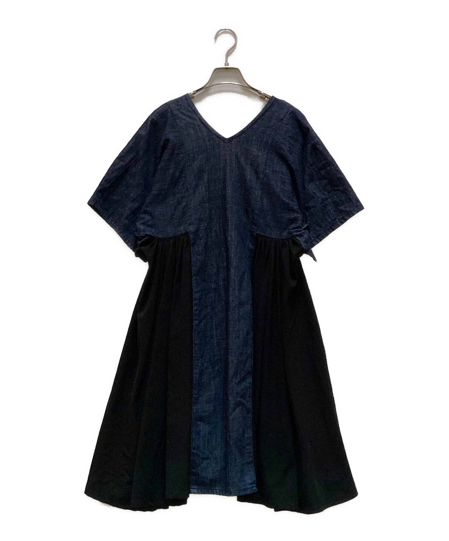 中古・古着通販】LIMI feu (リミフゥ) ウールギャバジンドッキング