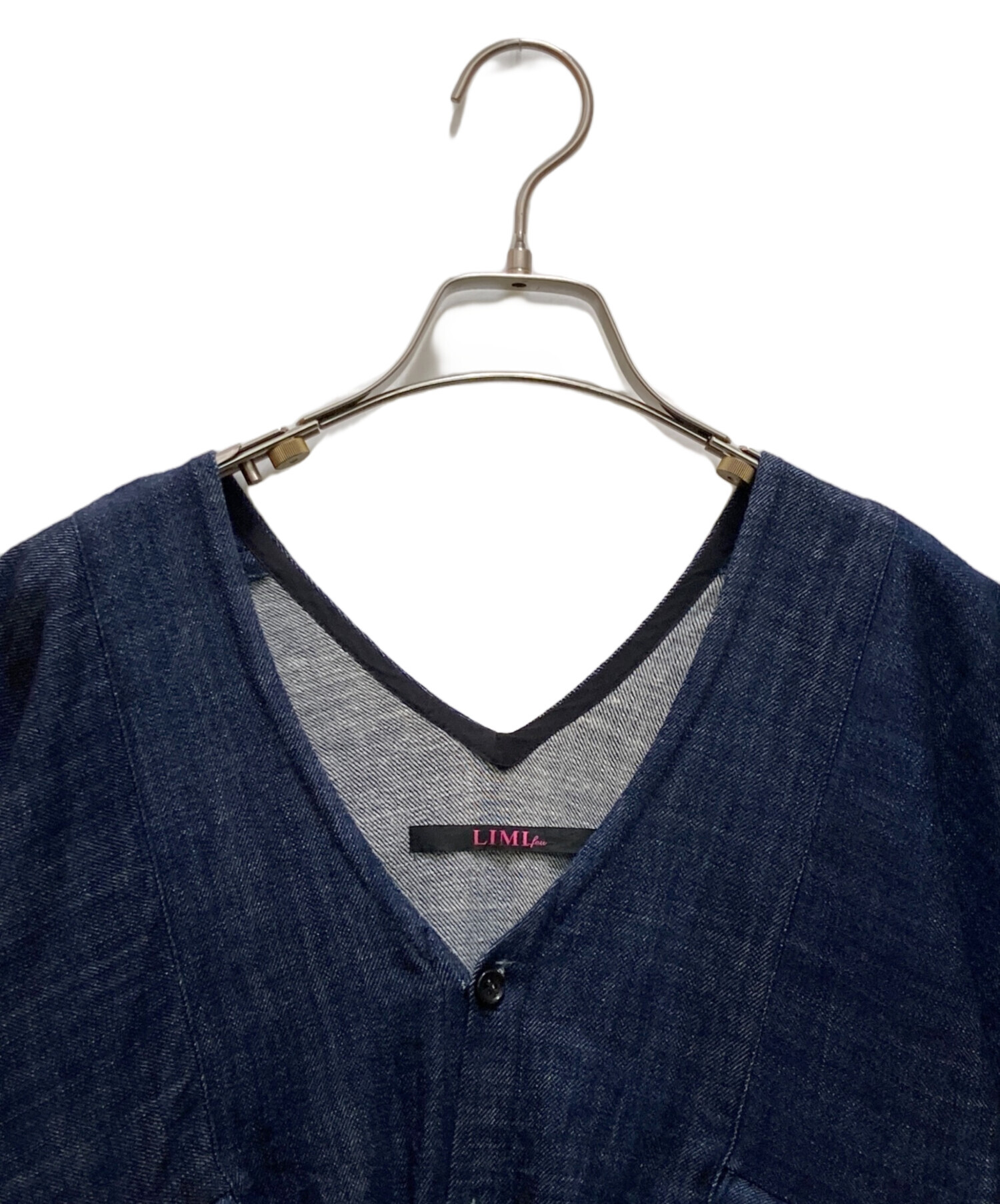 中古・古着通販】LIMI feu (リミフゥ) ウールギャバジンドッキング
