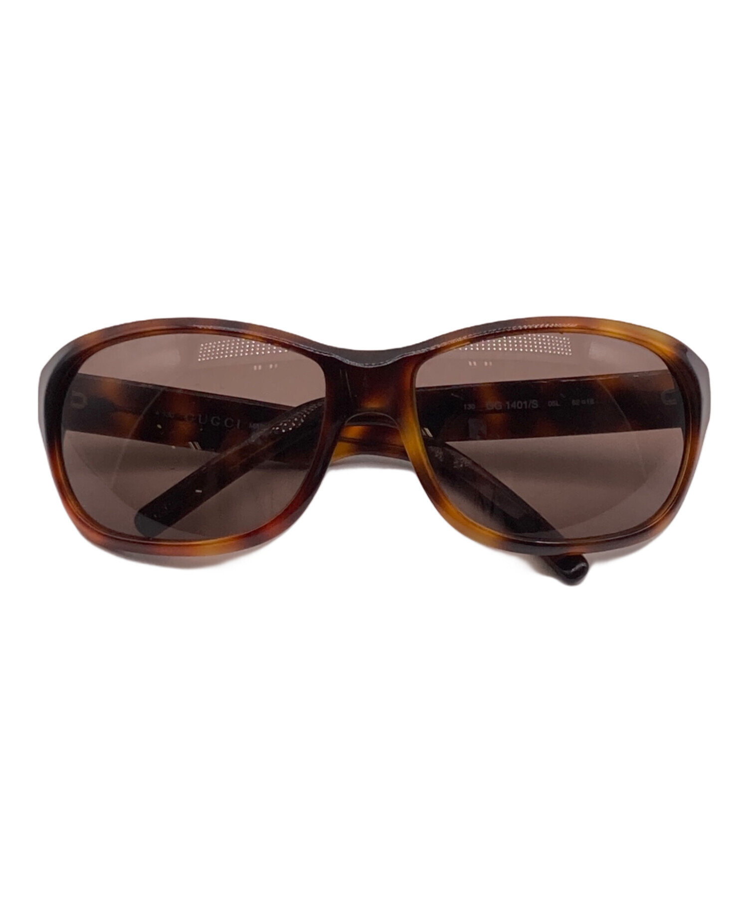 中古・古着通販】GUCCI (グッチ) サングラス ブラウン サイズ:SIZE 62