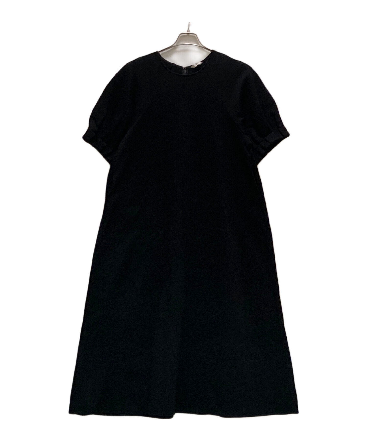 TUCKGATHER CAMIOP 定価57,200円　黒38 1点のみ 中古・古着通販】CLANE (クラネ) TUCK SLEEVE ONE PIECE ブラック