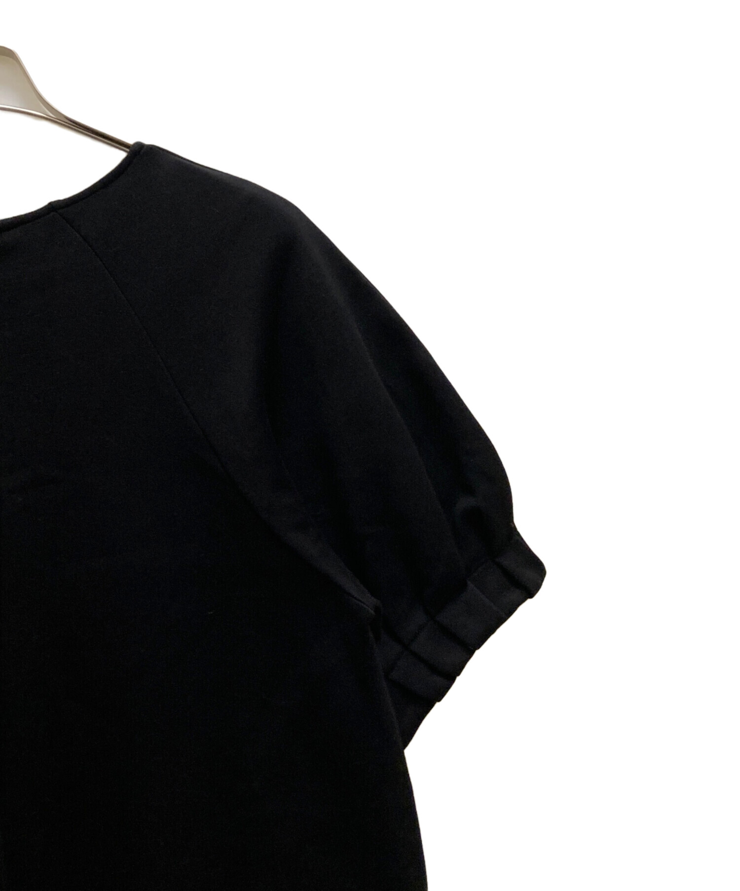 中古・古着通販】CLANE (クラネ) TUCK SLEEVE ONE PIECE ブラック