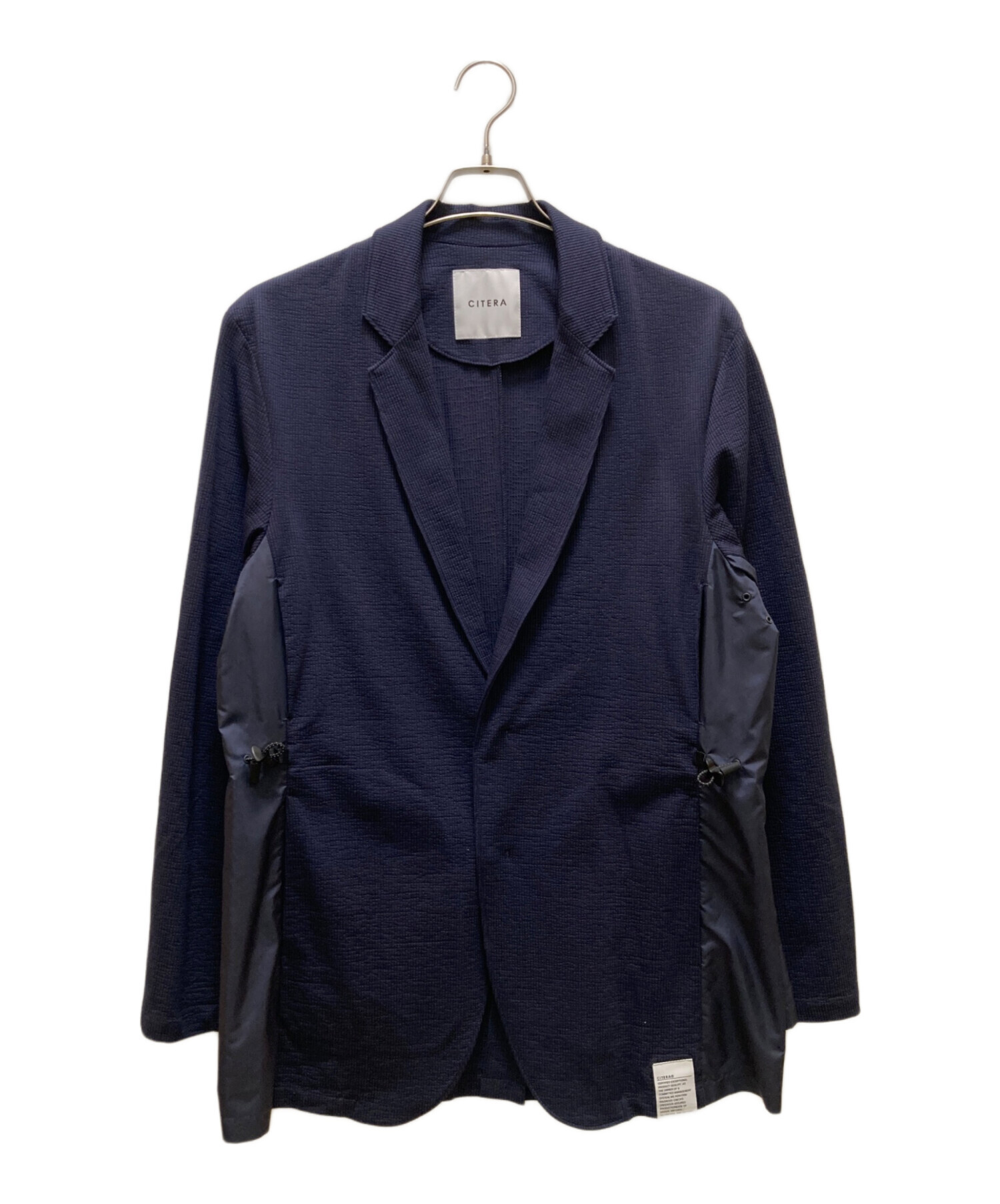 中古・古着通販】CITERA (シテラ) 素材切替シアサッカーテーラード