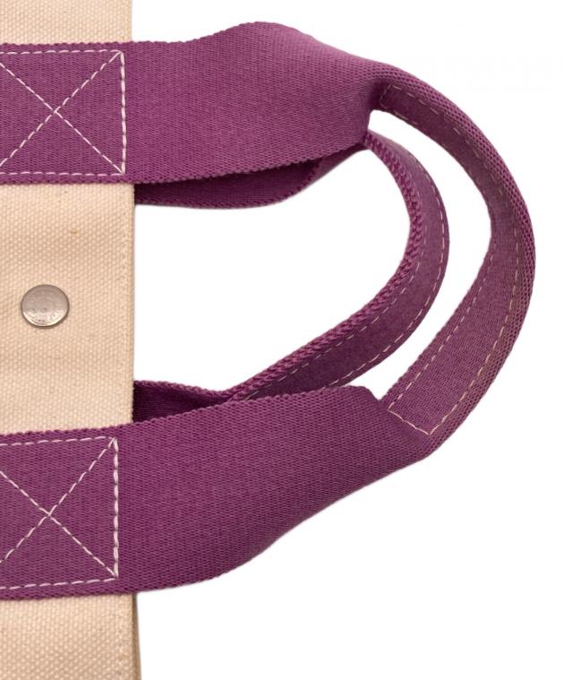専用HERMES エルメス ボラボラPM パープル 中古・古着通販】HERMES (エルメス) ボラボラトートPM ベージュ