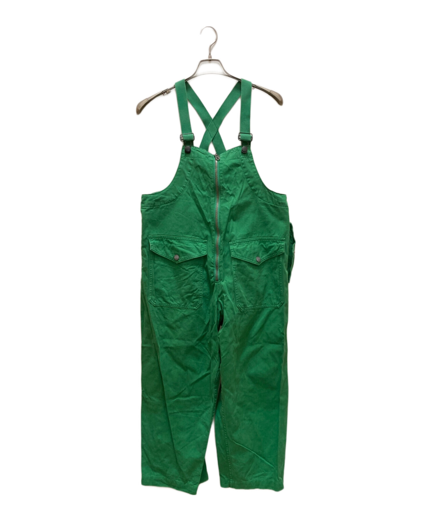 ナイジェルケーボン　オーバーオール　グリーン48 中古・古着通販】NIGEL CABOURN (ナイジェルケーボン) ライブロ