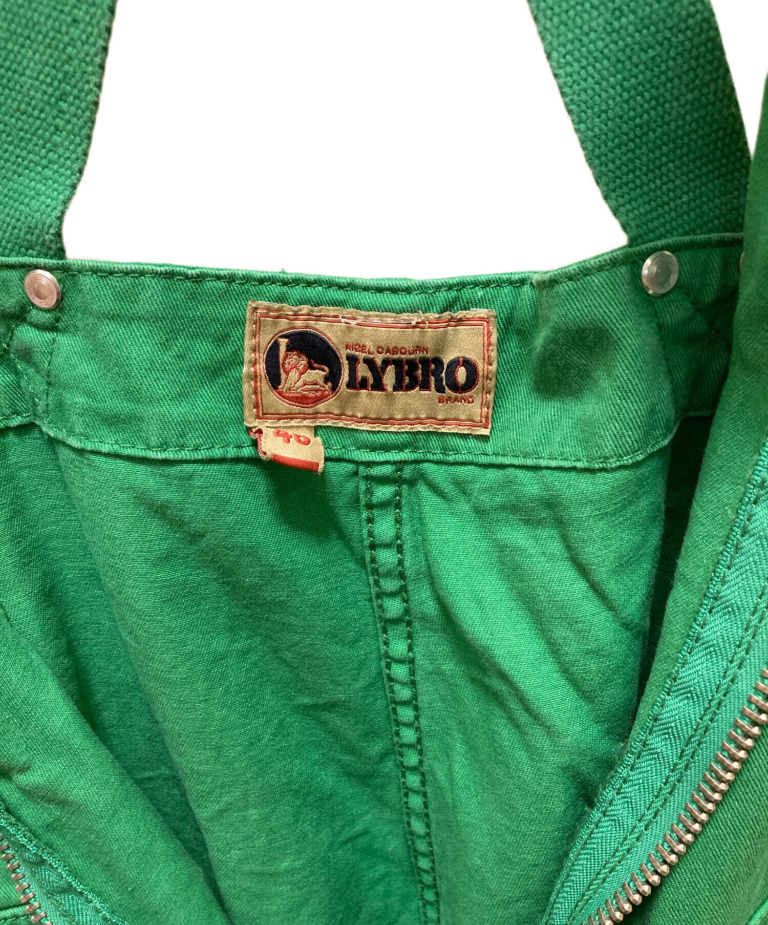 ナイジェルケーボン　オーバーオール　グリーンデニム46 中古・古着通販】NIGEL CABOURN (ナイジェルケーボン) ライブロ