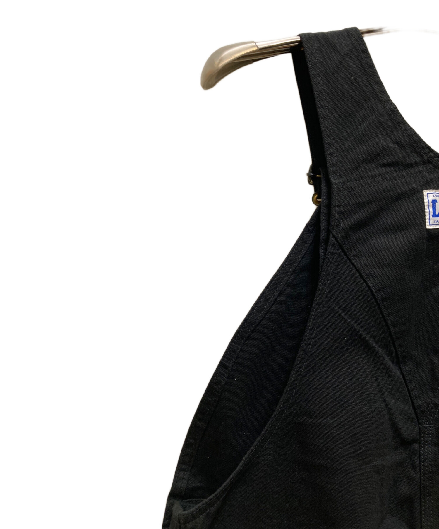 中古・古着通販】LEE (リー) DUNGAREESオーバーオールパンツ ブラック