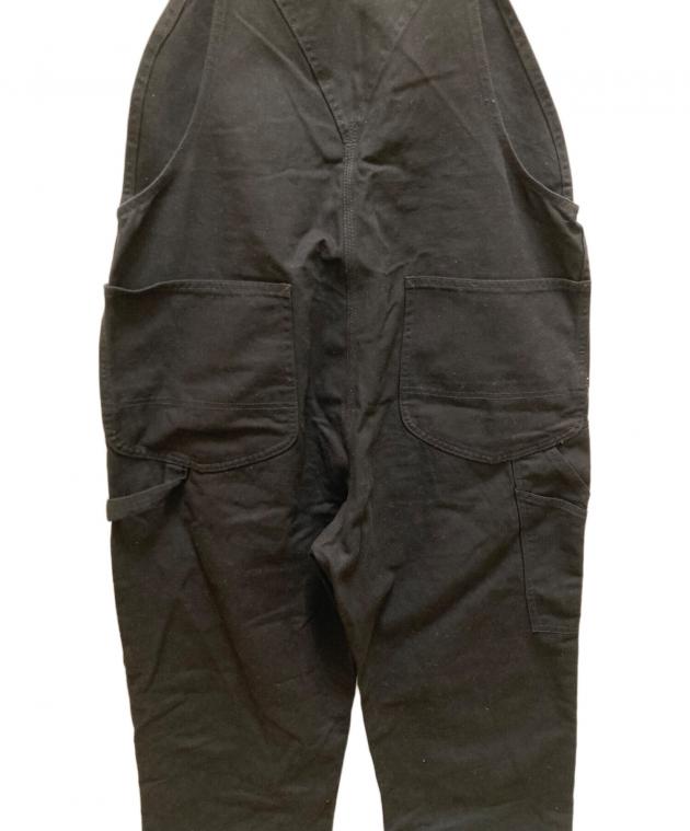 中古・古着通販】LEE (リー) DUNGAREESオーバーオールパンツ ブラック