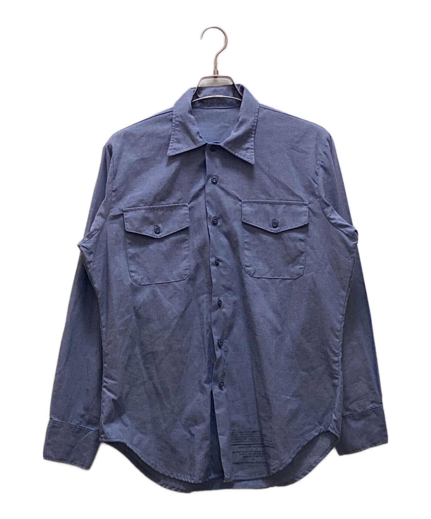 中古・古着通販】US NAVY (ユーエスネイビー) ミリタリーシャンブレー