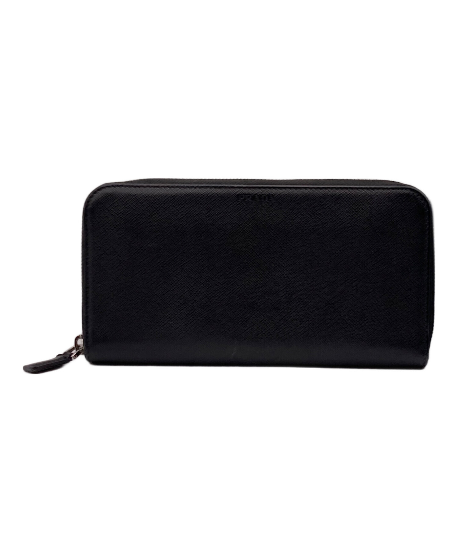 PRADA　portafoglio lampo 財布 中古・古着通販】PRADA (プラダ) PORTAFOGLIO LAMPO SAFFIANO 財布