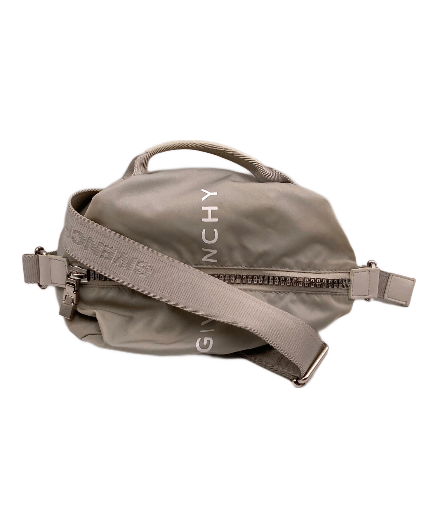 katuさま専用　値下げ【GIVENCHY】ボディバッグ　ウエストバック　訳あり 中古・古着通販】GIVENCHY (ジバンシィ) ウエストバッグ ベージュ
