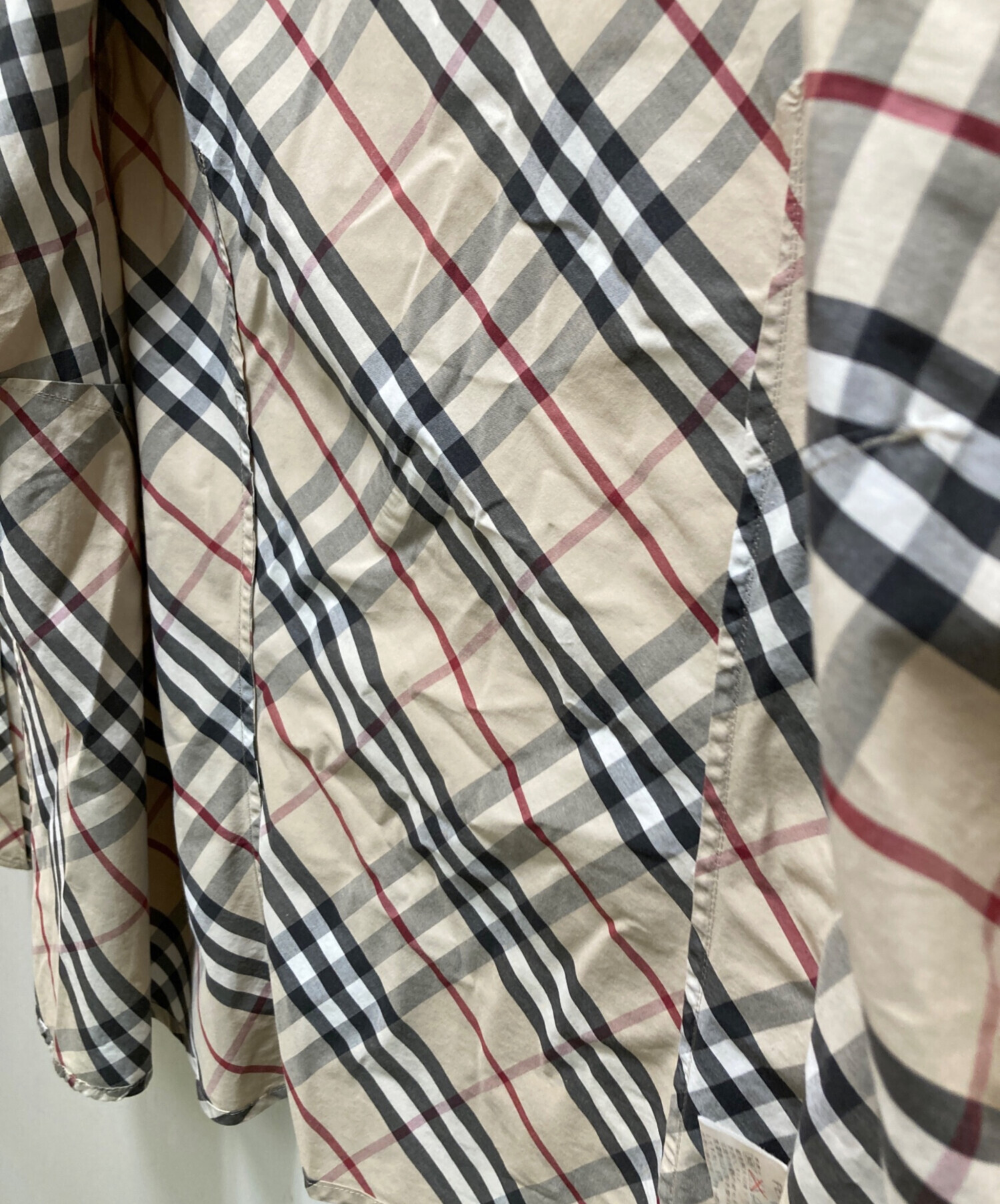 中古・古着通販】BURBERRY LONDON (バーバリーロンドン) 七分袖ノバ