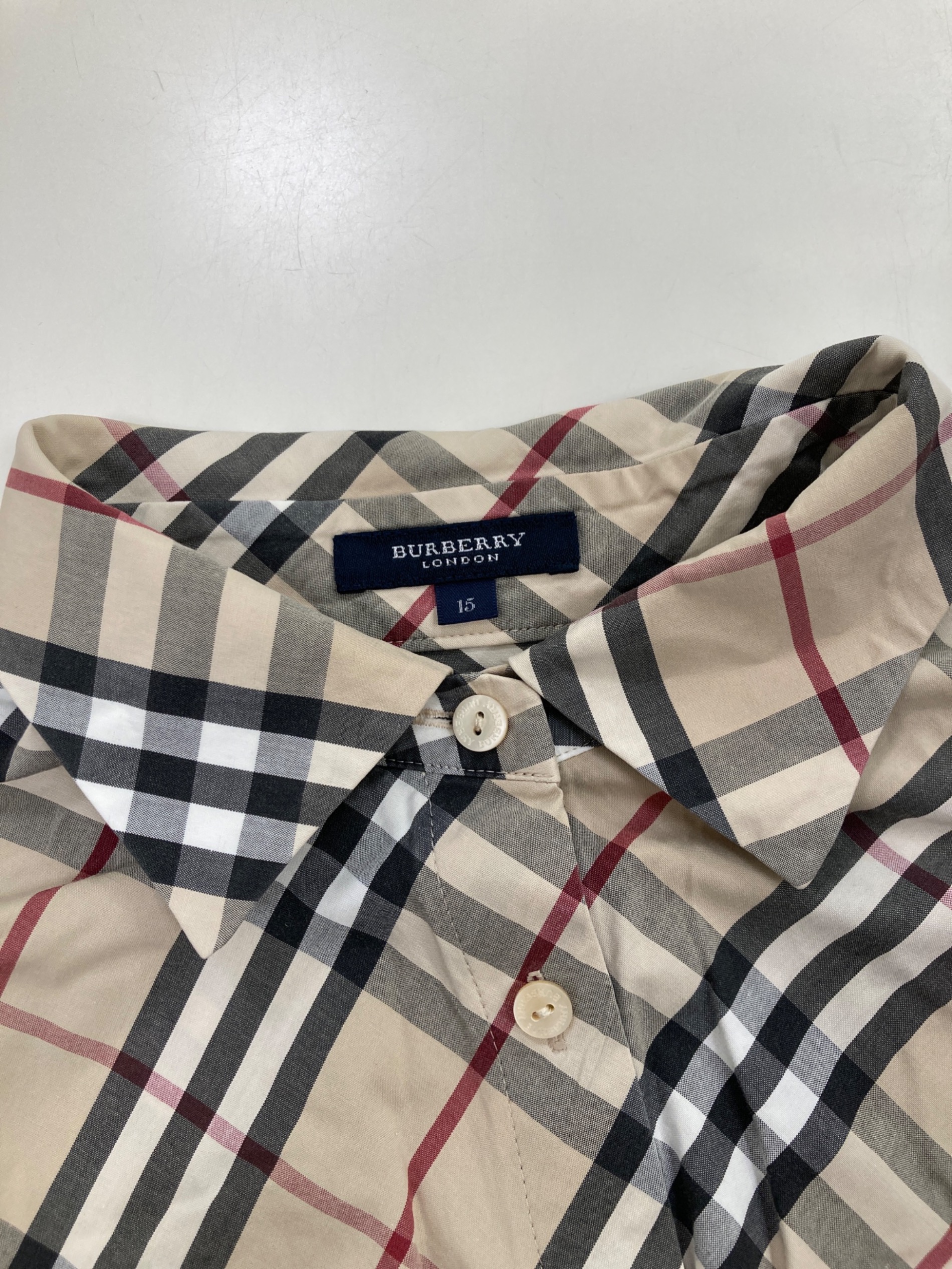 中古・古着通販】BURBERRY LONDON (バーバリーロンドン) 七分袖ノバ