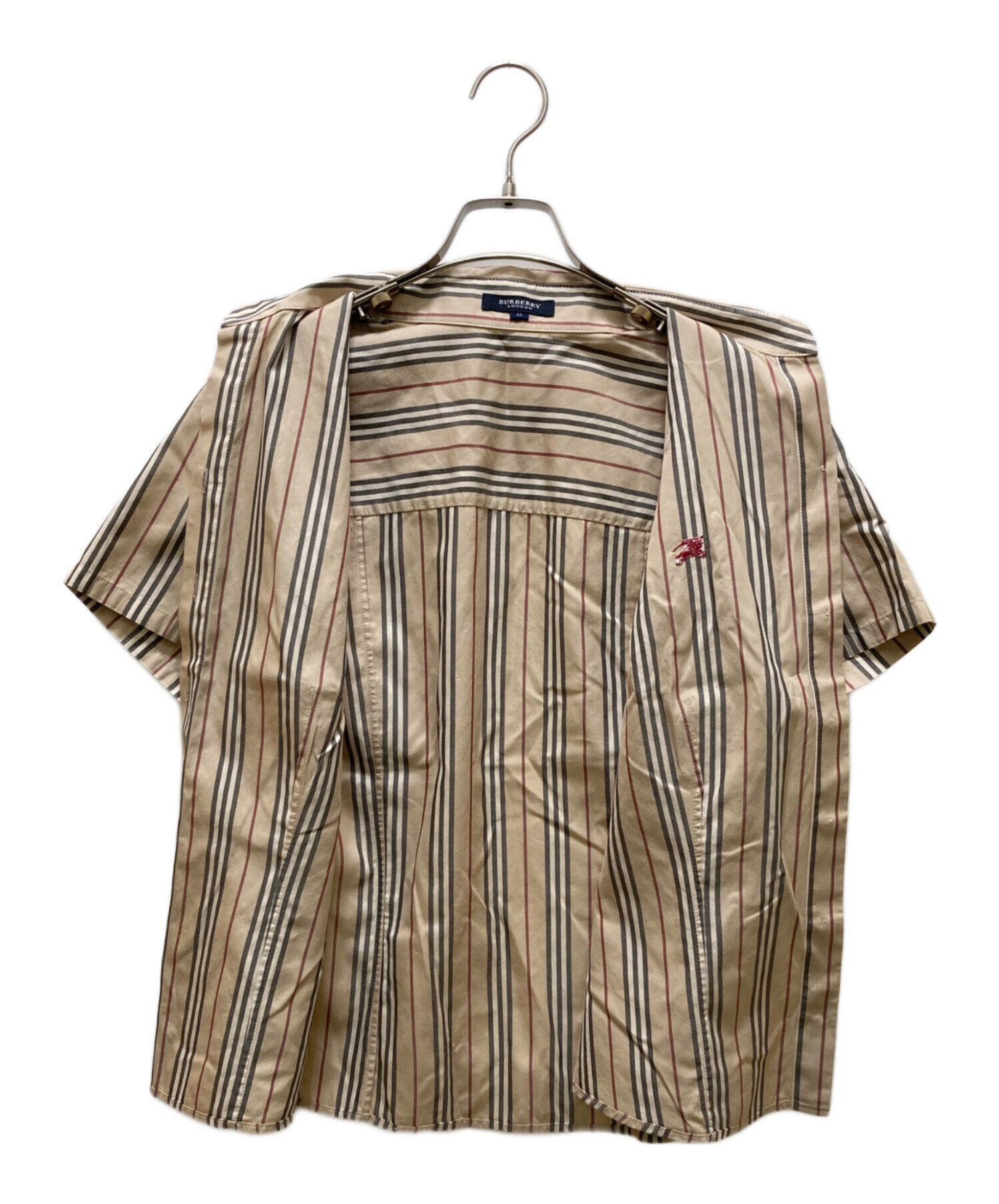 Burberry Londonストライプ 半袖 チュニック　44 中古・古着通販】BURBERRY LONDON (バーバリーロンドン) ストライプ
