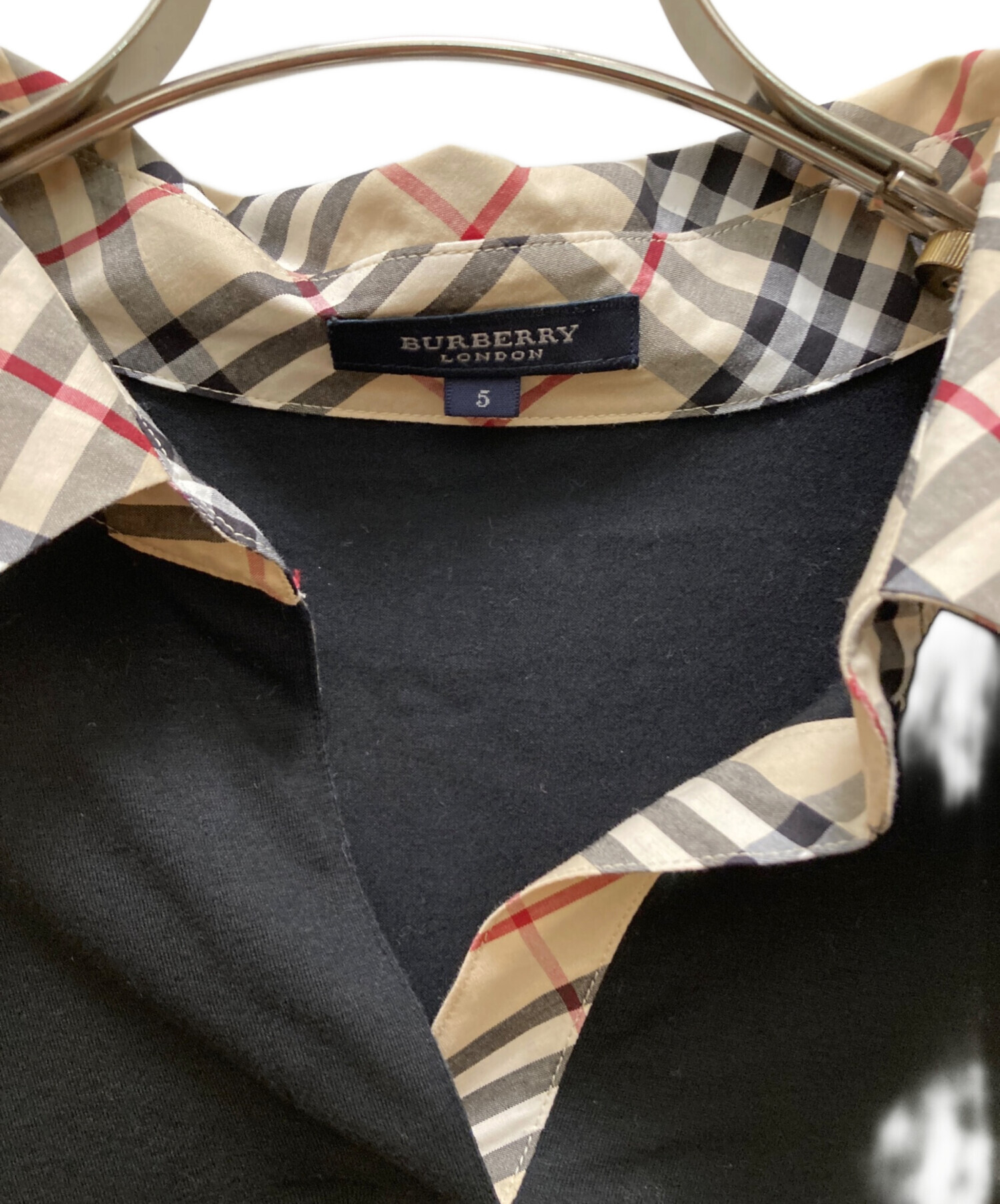 中古・古着通販】BURBERRY LONDON (バーバリーロンドン) 襟袖ノバ