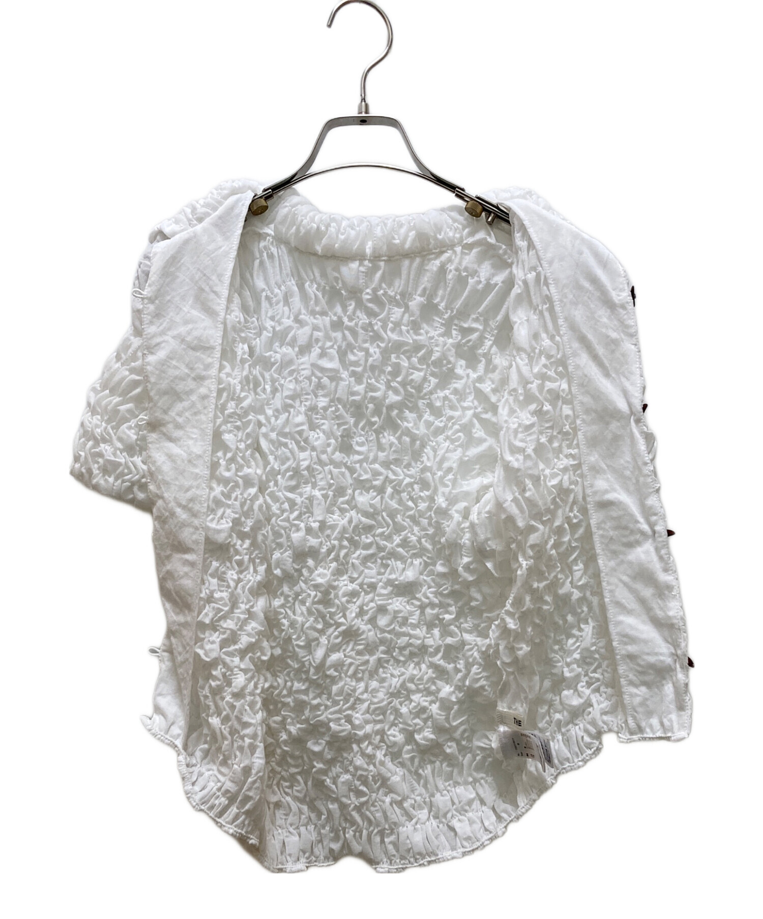 THETOE ブラウス white Porto Puff Blouse – THE TOÉ