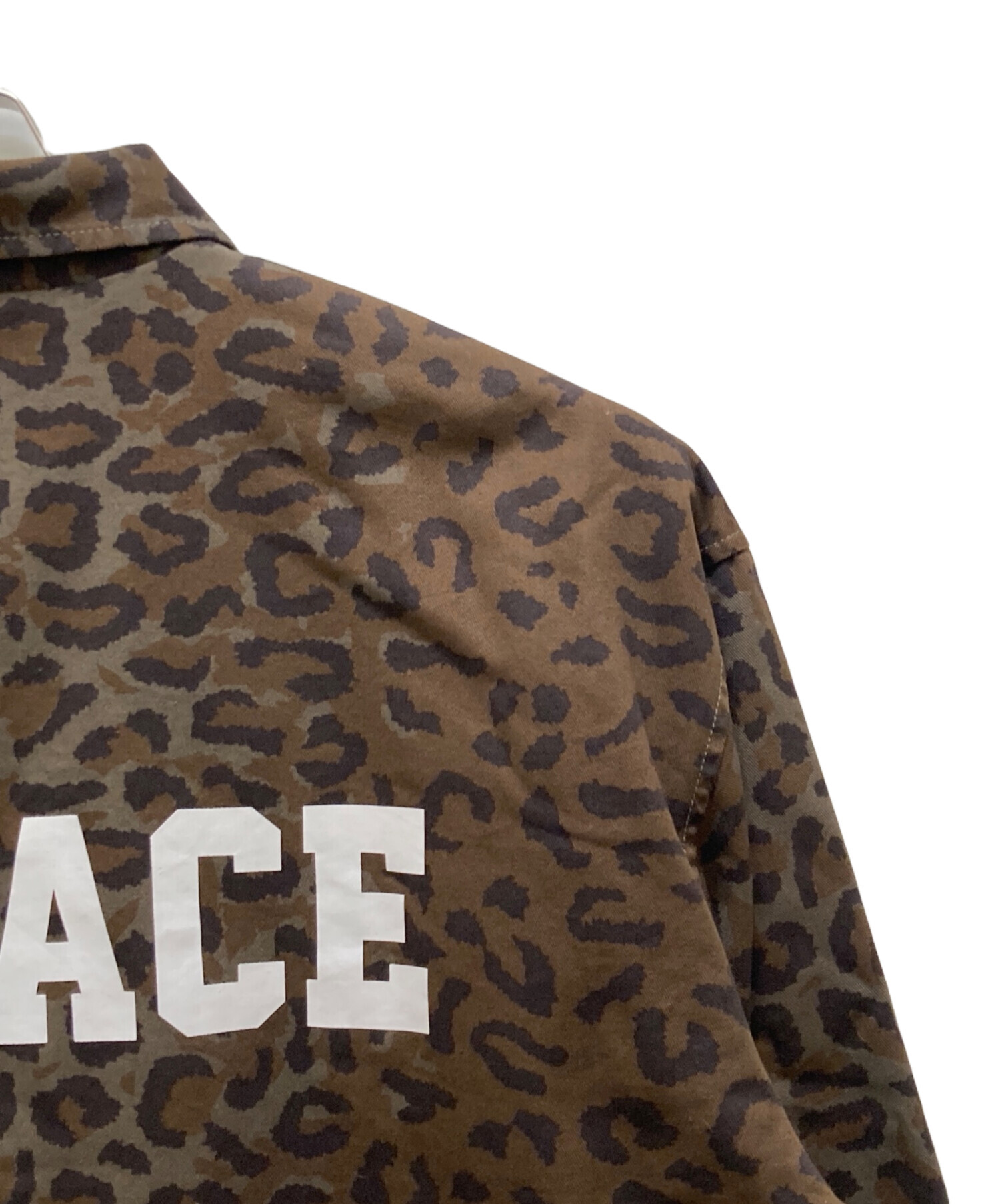 中古・古着通販】PALACE (パレス) UNI COACH JACKET CHEETAH ブラウン