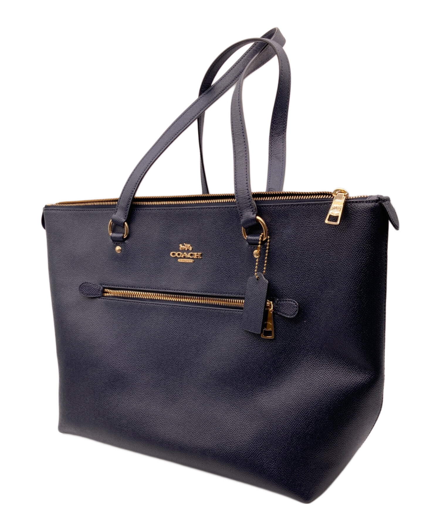 中古・古着通販】COACH (コーチ) ギャラリー トートバッグ ブルー