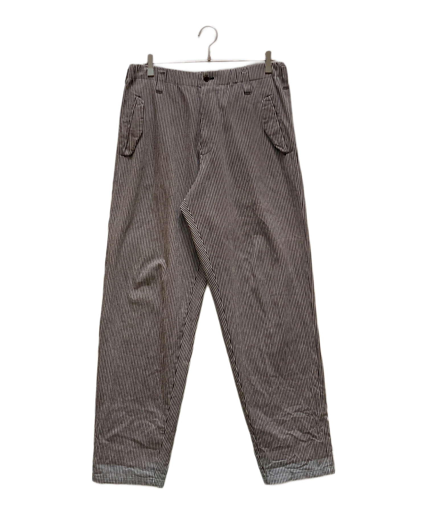 yohjiyamamoto ヒッコリーストライプ ヒモパンツ 中古・古着通販】Yohji Yamamoto pour homme (ヨウジヤマモト
