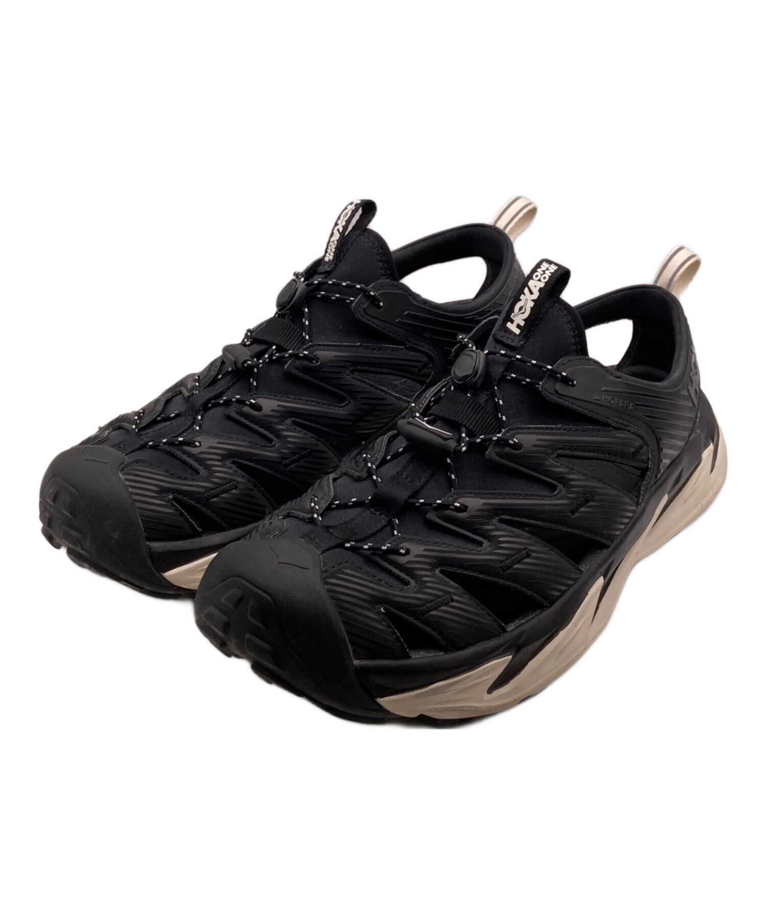 HOKA ONE ONE ホカオネオネ サンダル 27cm 黒 【古着】【中古】 中古・古着通販】HOKAONEONE (ホカオネオネ) ホパラ サンダル ブラック