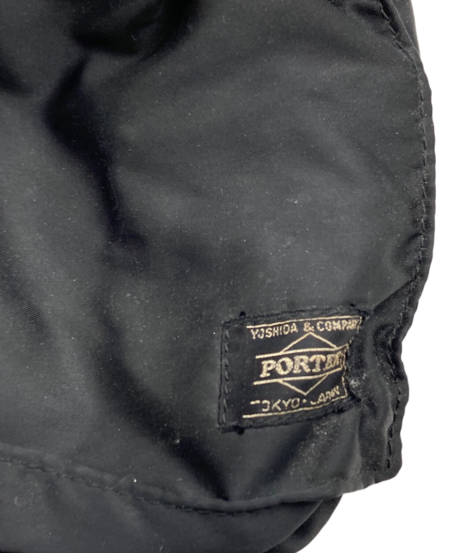 中古・古着通販】PORTER (ポーター) タンカー リュック ブラック