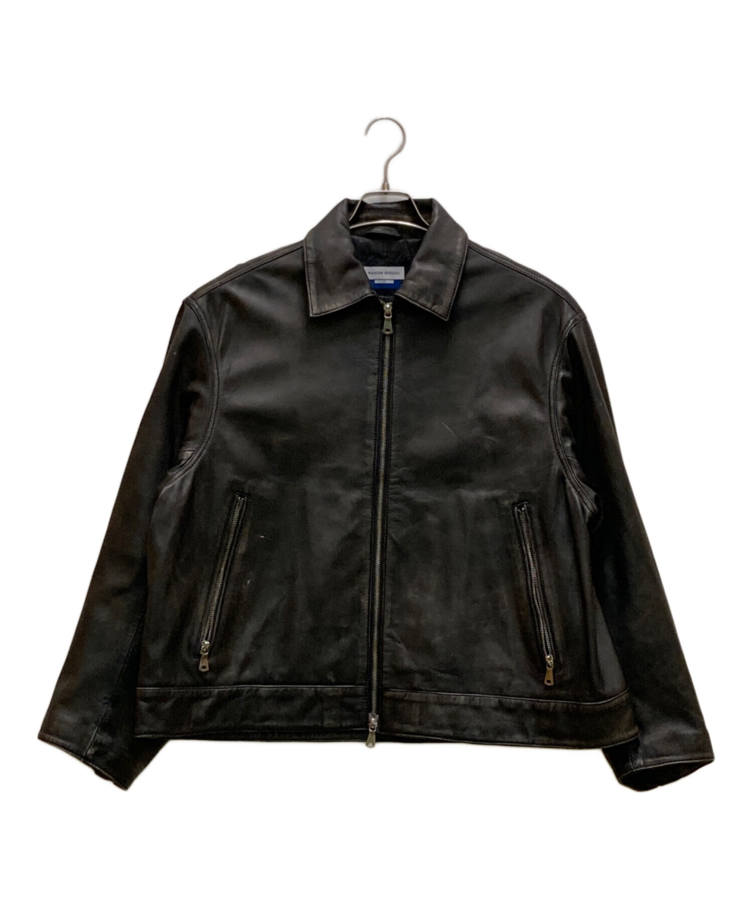 中古・古着通販】MAISON SPECIAL (メゾンスペシャル) シープ・レザー 